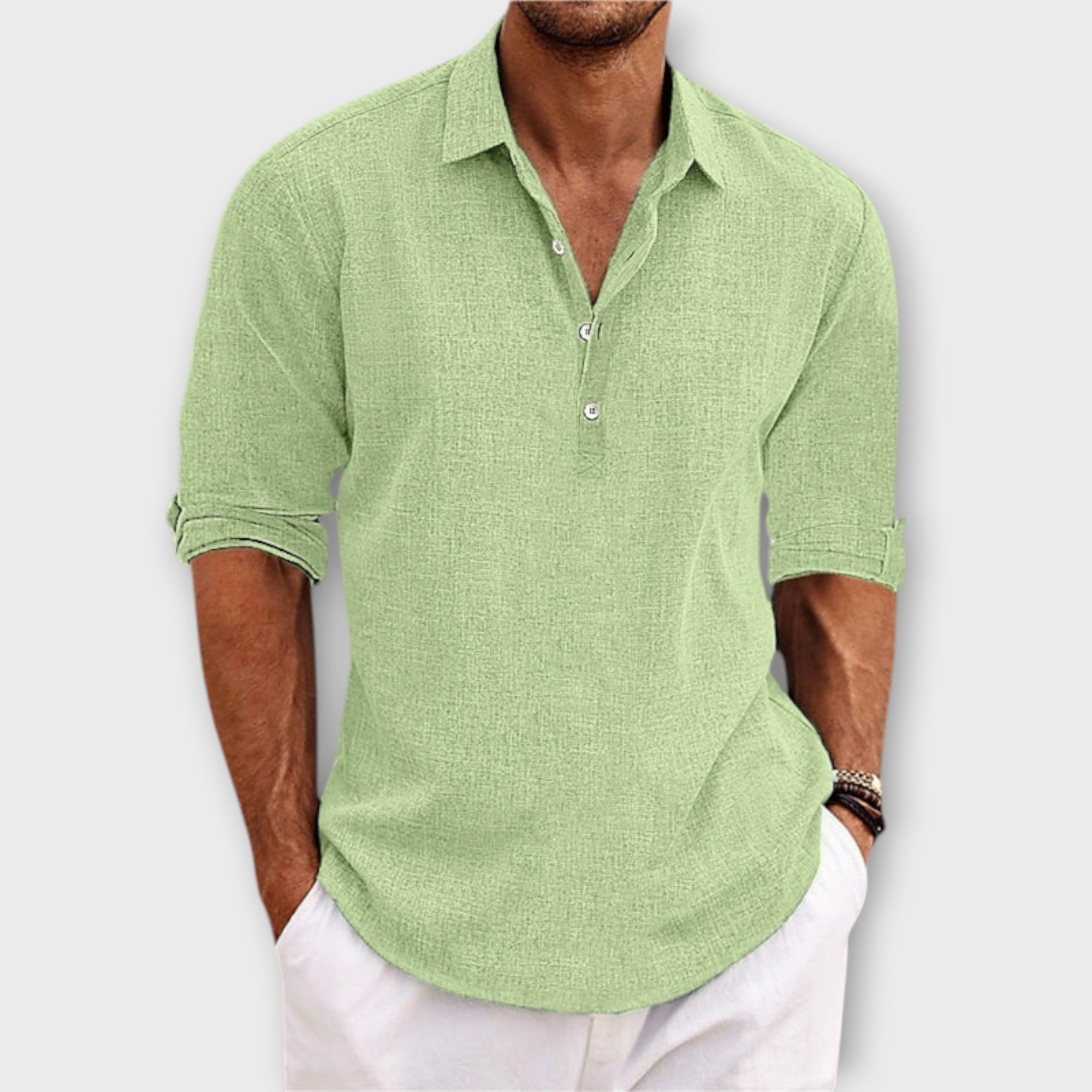 Elden™ | Comfort Cotton Linen Shirt