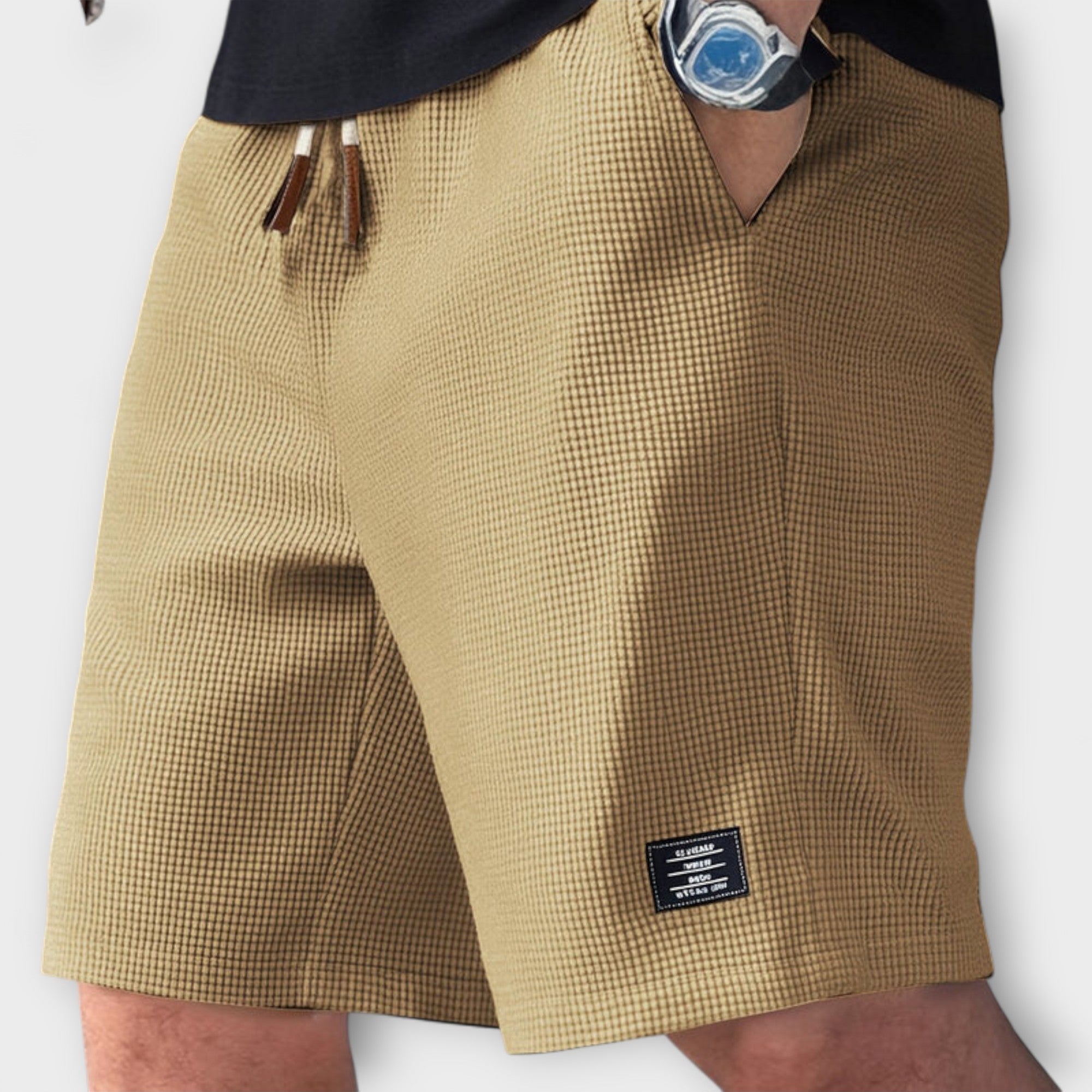 Elden™ | Waffle Knit Summer Shorts