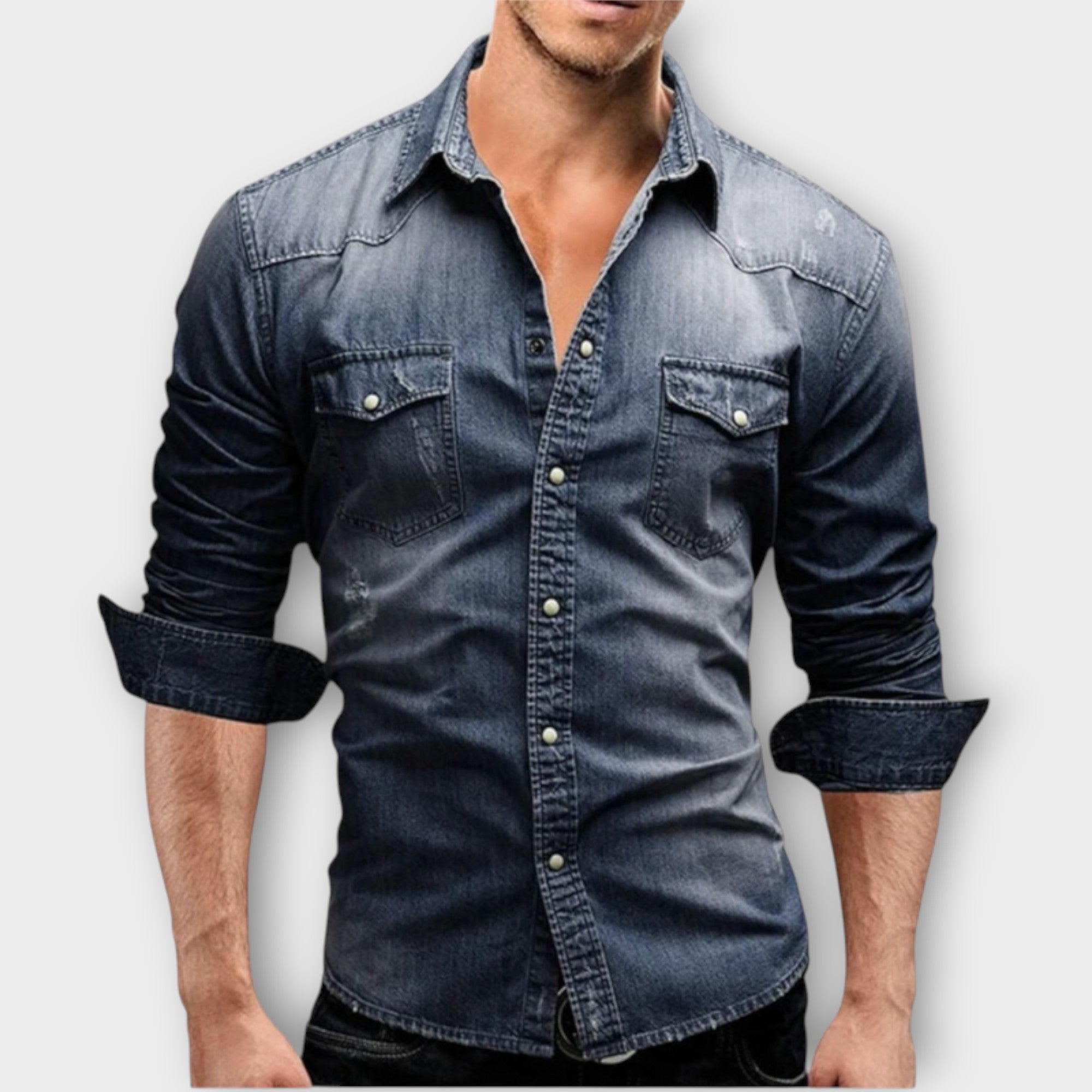 Elden™ | Modern Denim Shirt