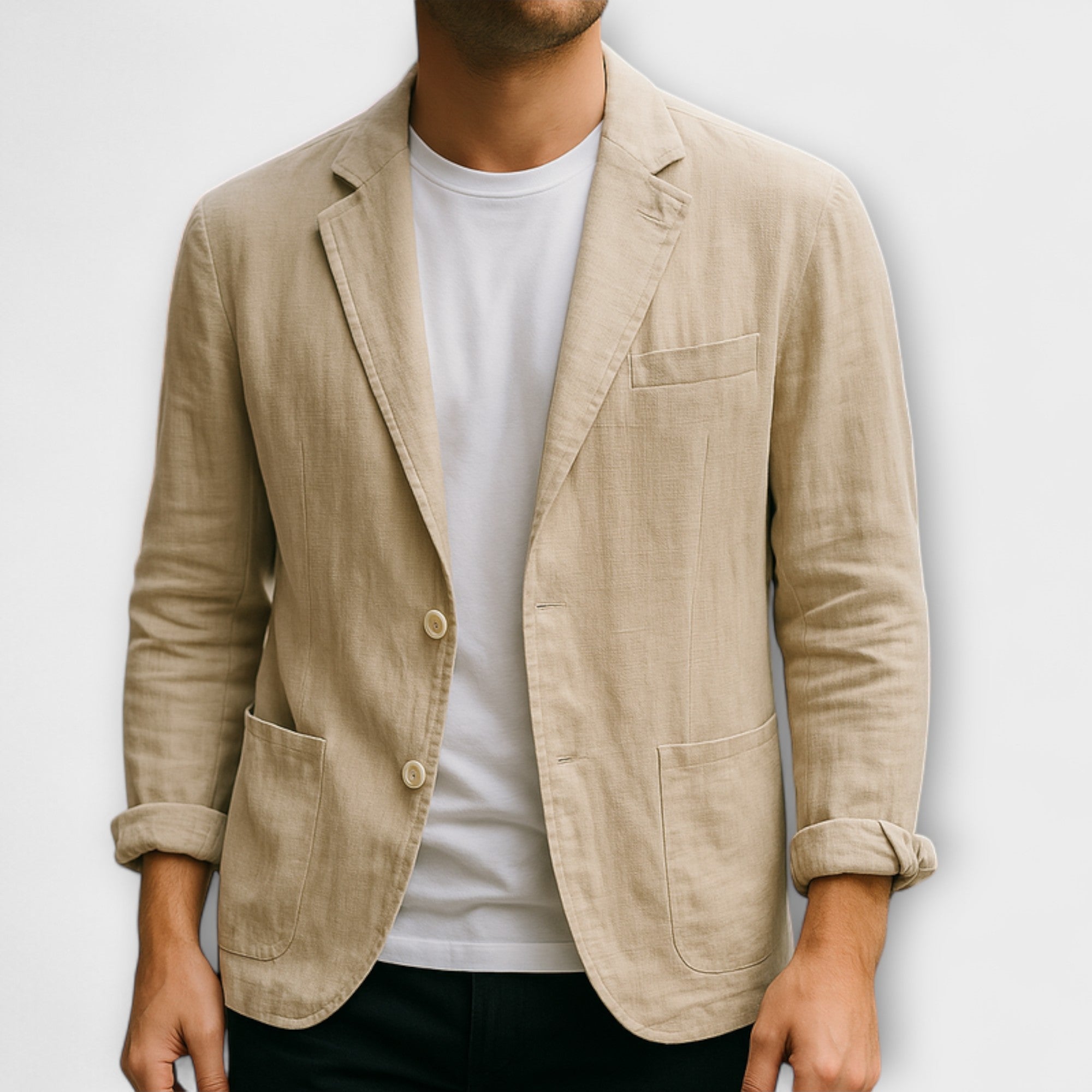 Elden™ | Linen Breeze Blazer