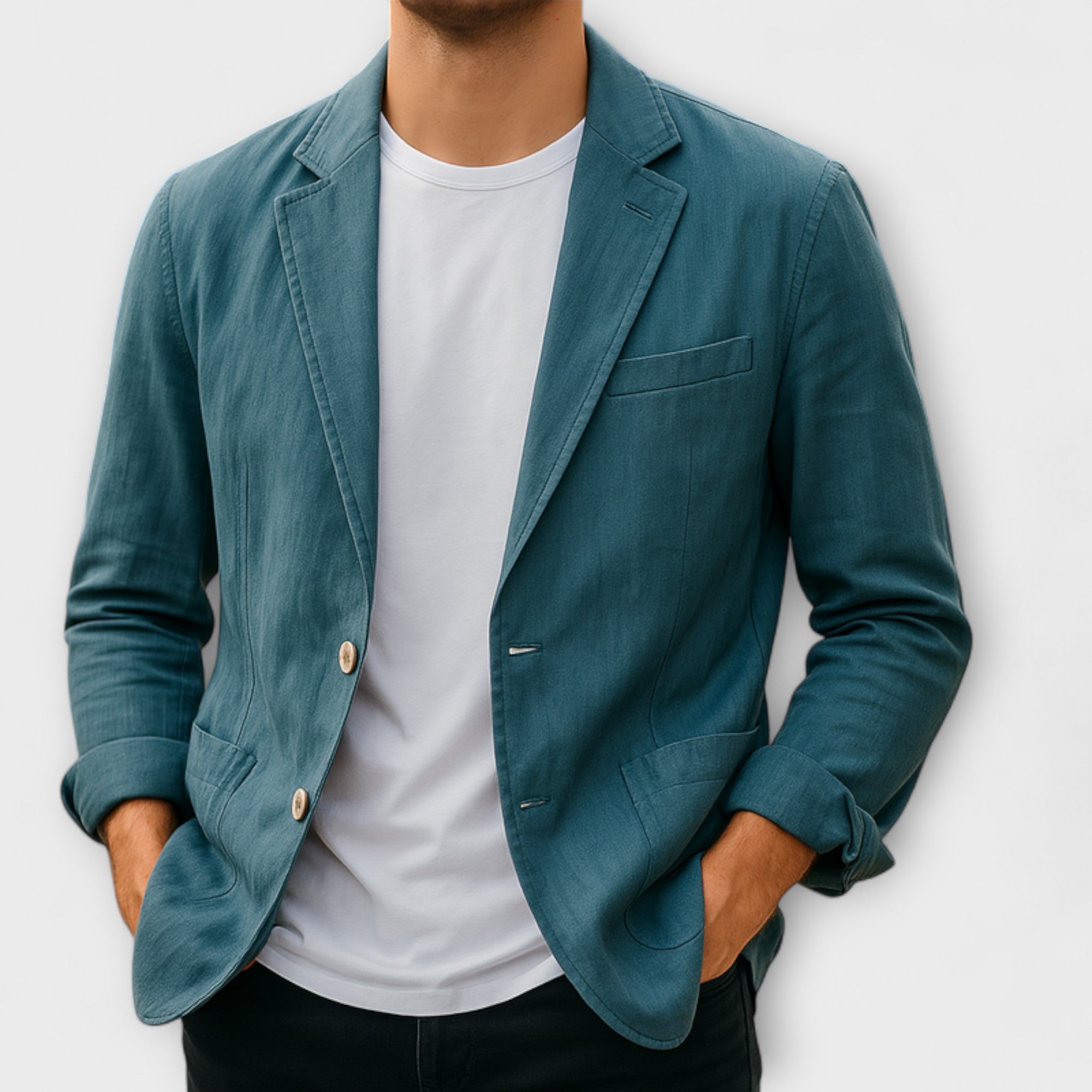 Elden™ | Linen Breeze Blazer