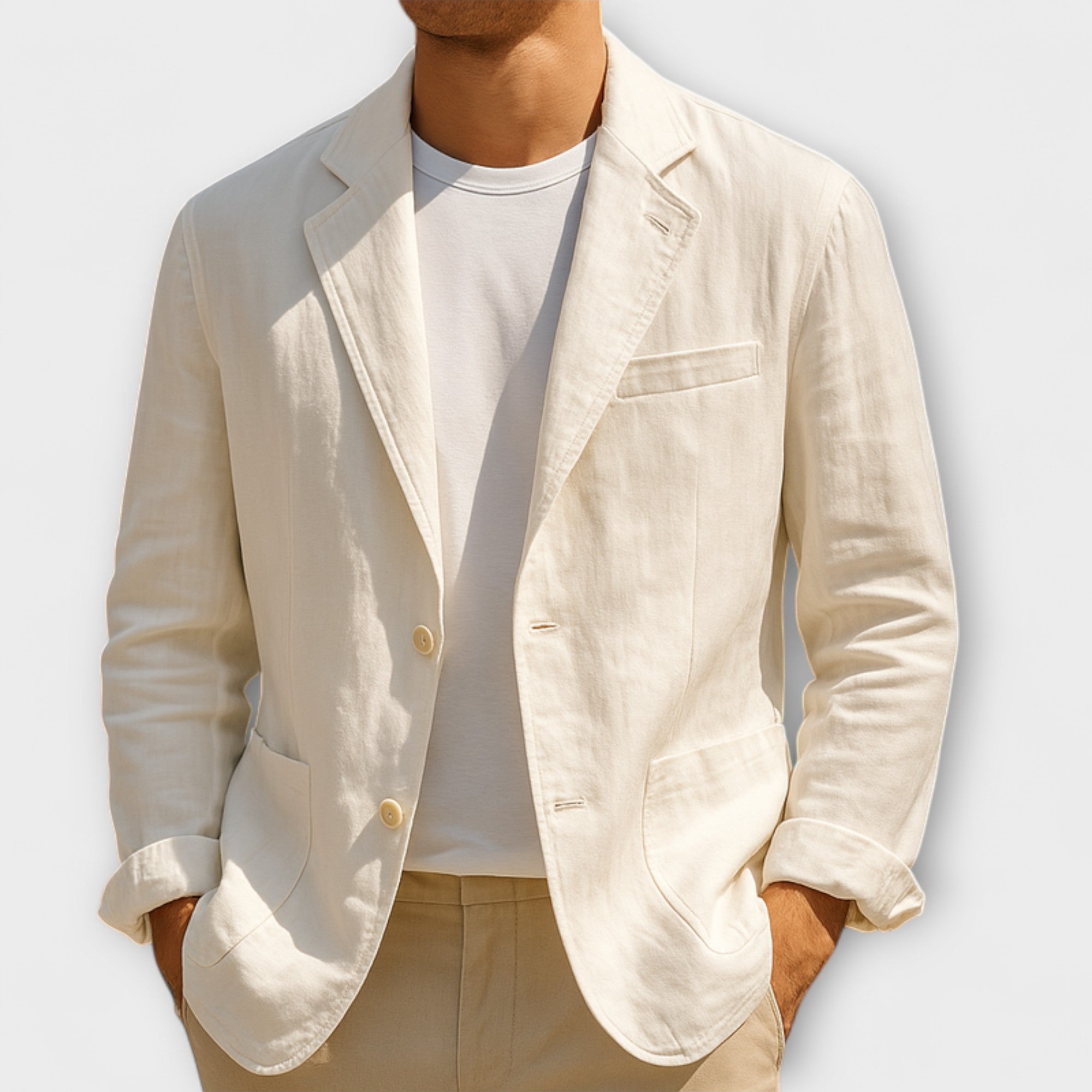 Elden™ | Linen Breeze Blazer
