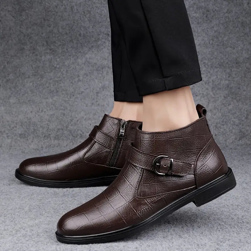 Elden™ | Leather Ankle Boots