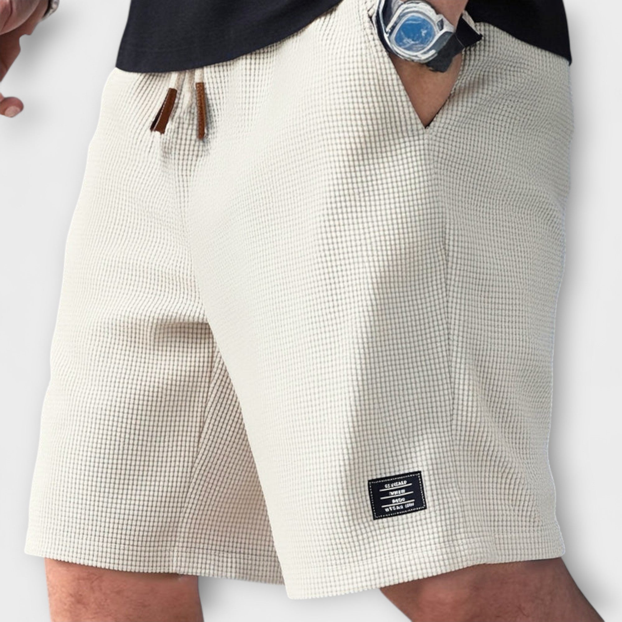 Elden™ | Waffle Knit Summer Shorts