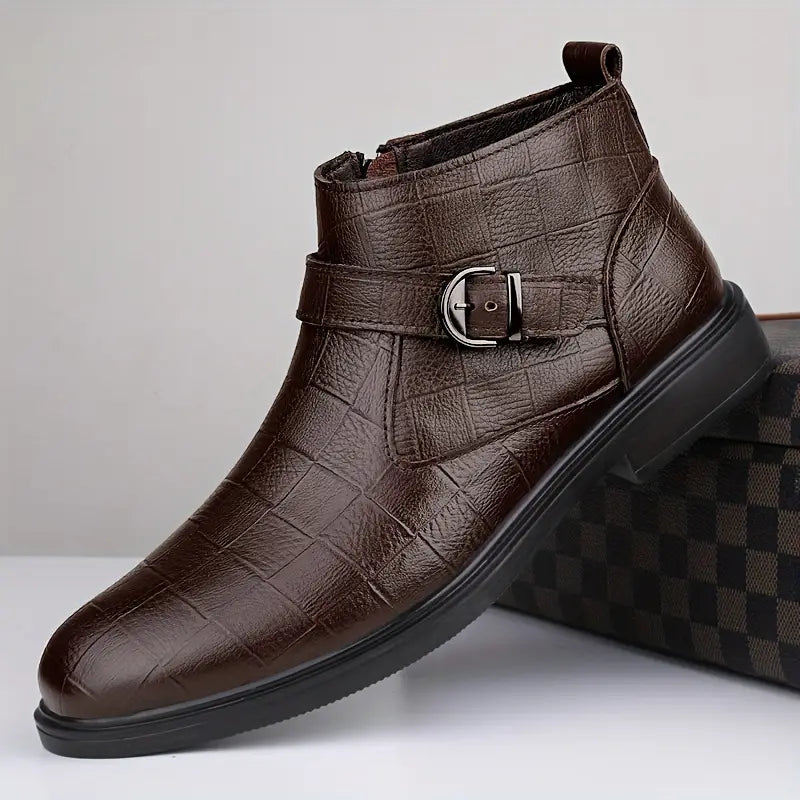 Elden™ | Leather Ankle Boots