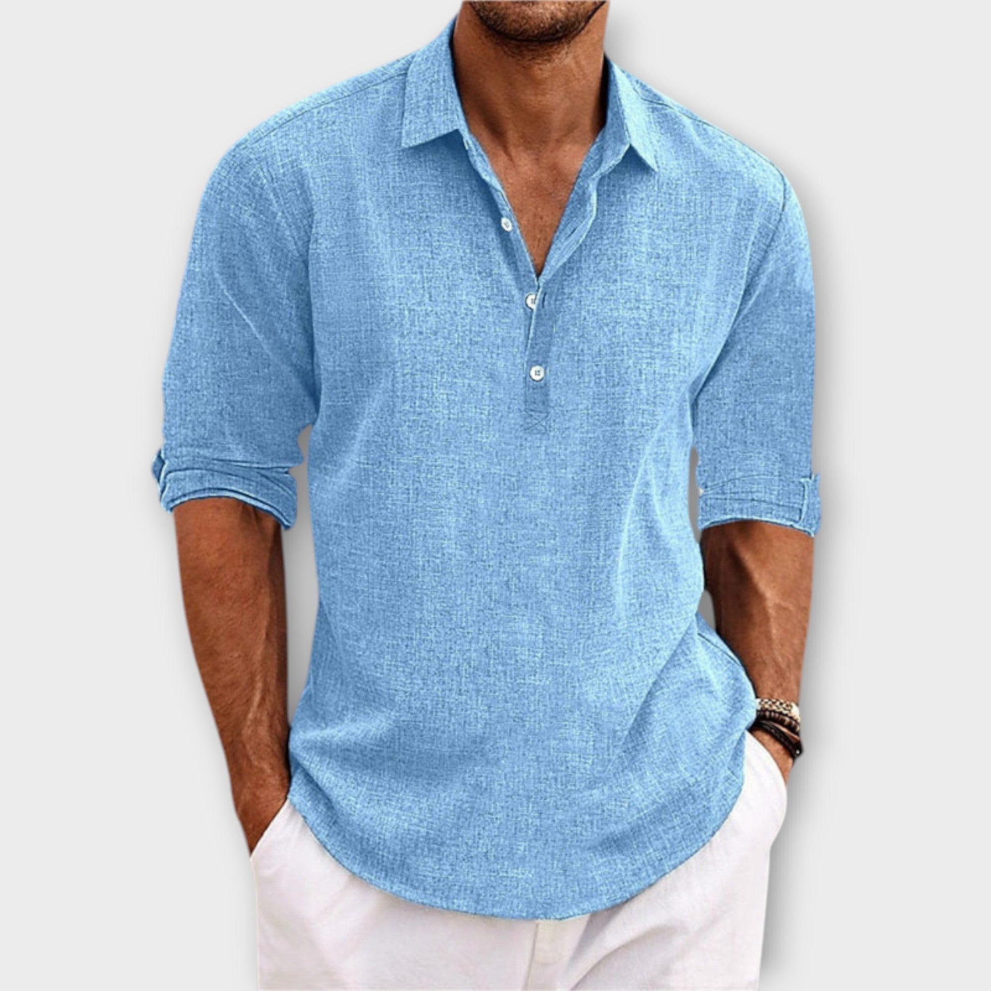 Elden™ | Comfort Cotton Linen Shirt