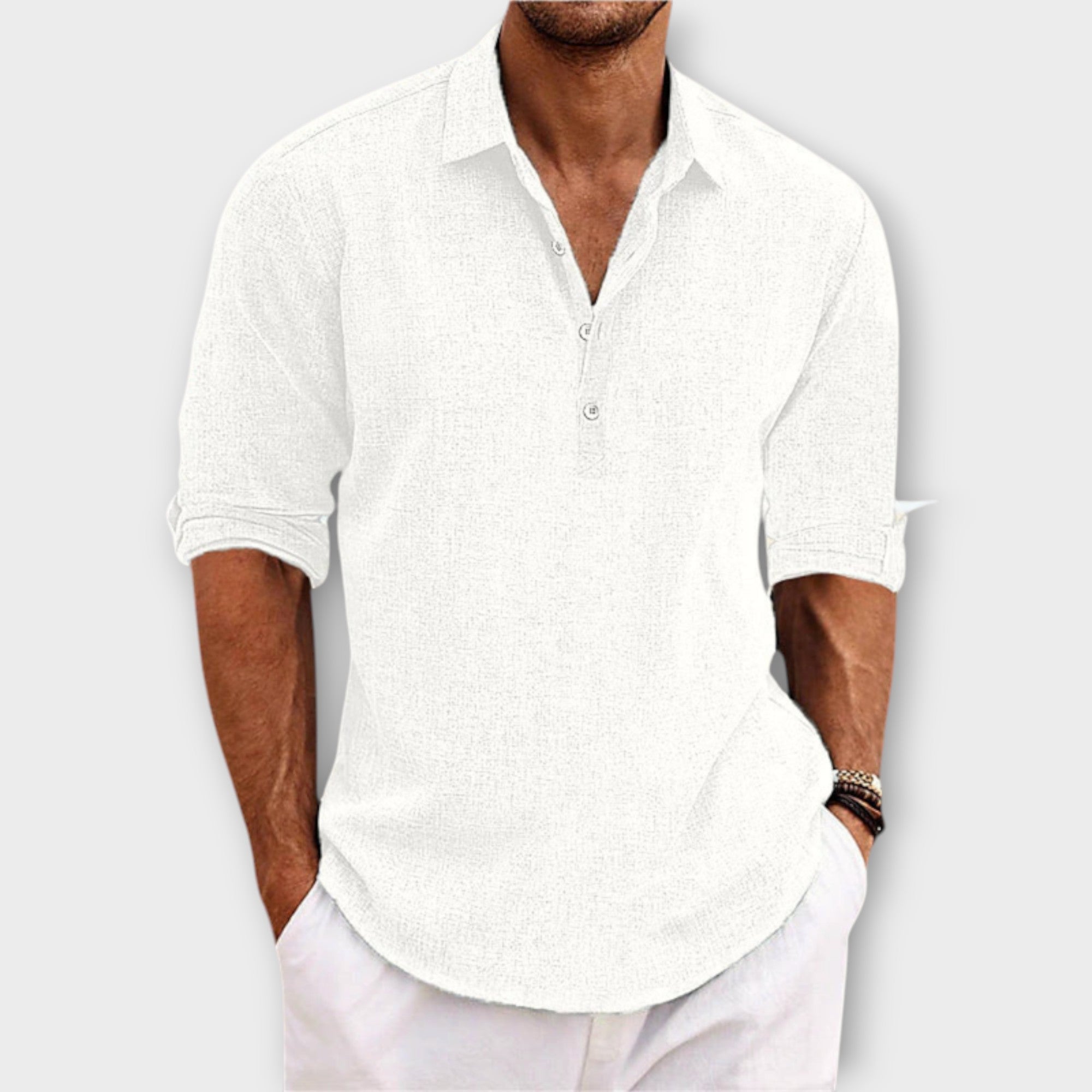Elden™ | Comfort Cotton Linen Shirt