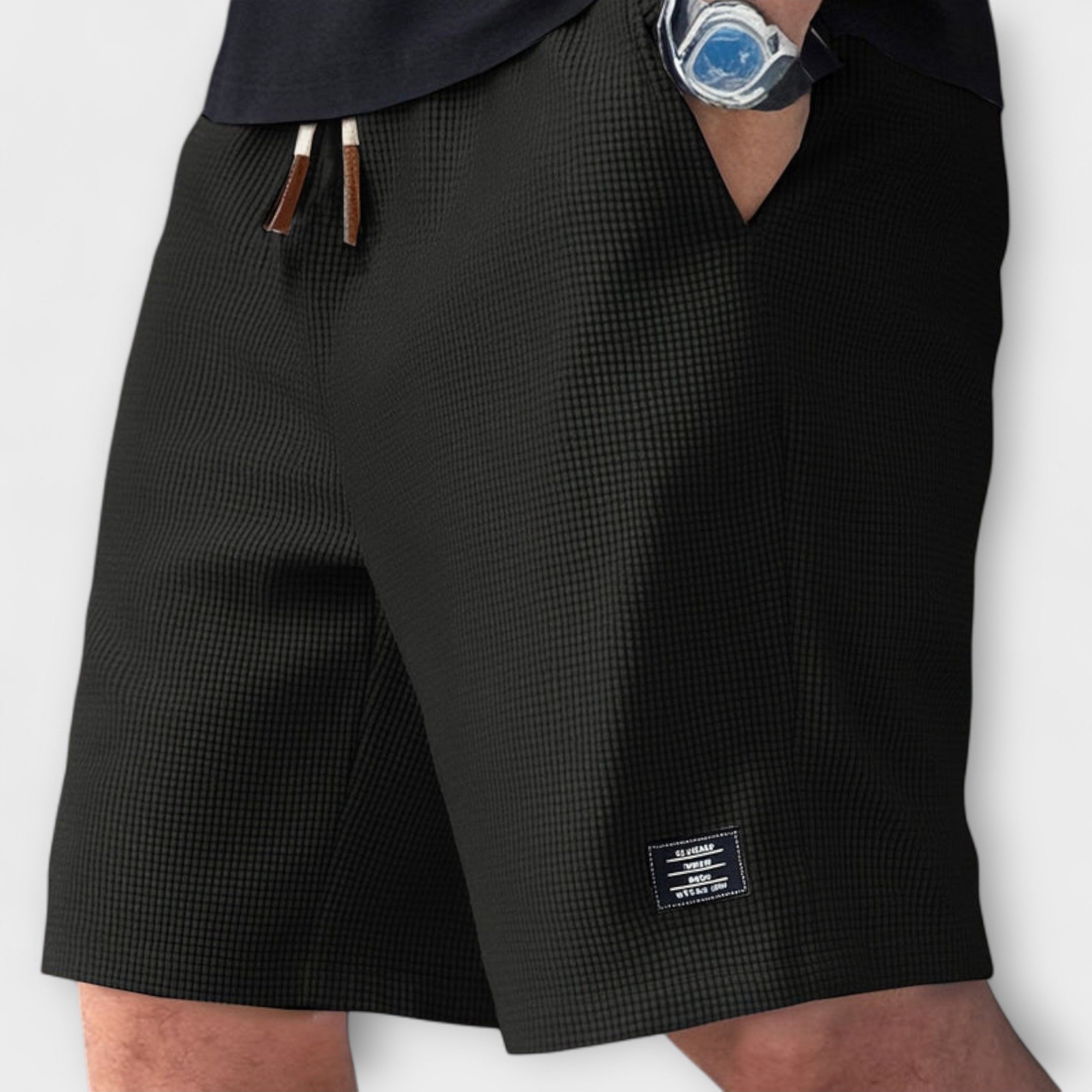 Elden™ | Waffle Knit Summer Shorts