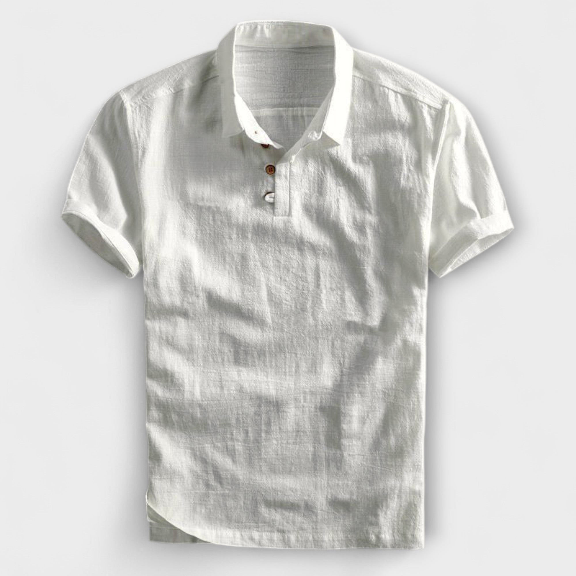 Elden™ | Cotton Linen Polo Shirt