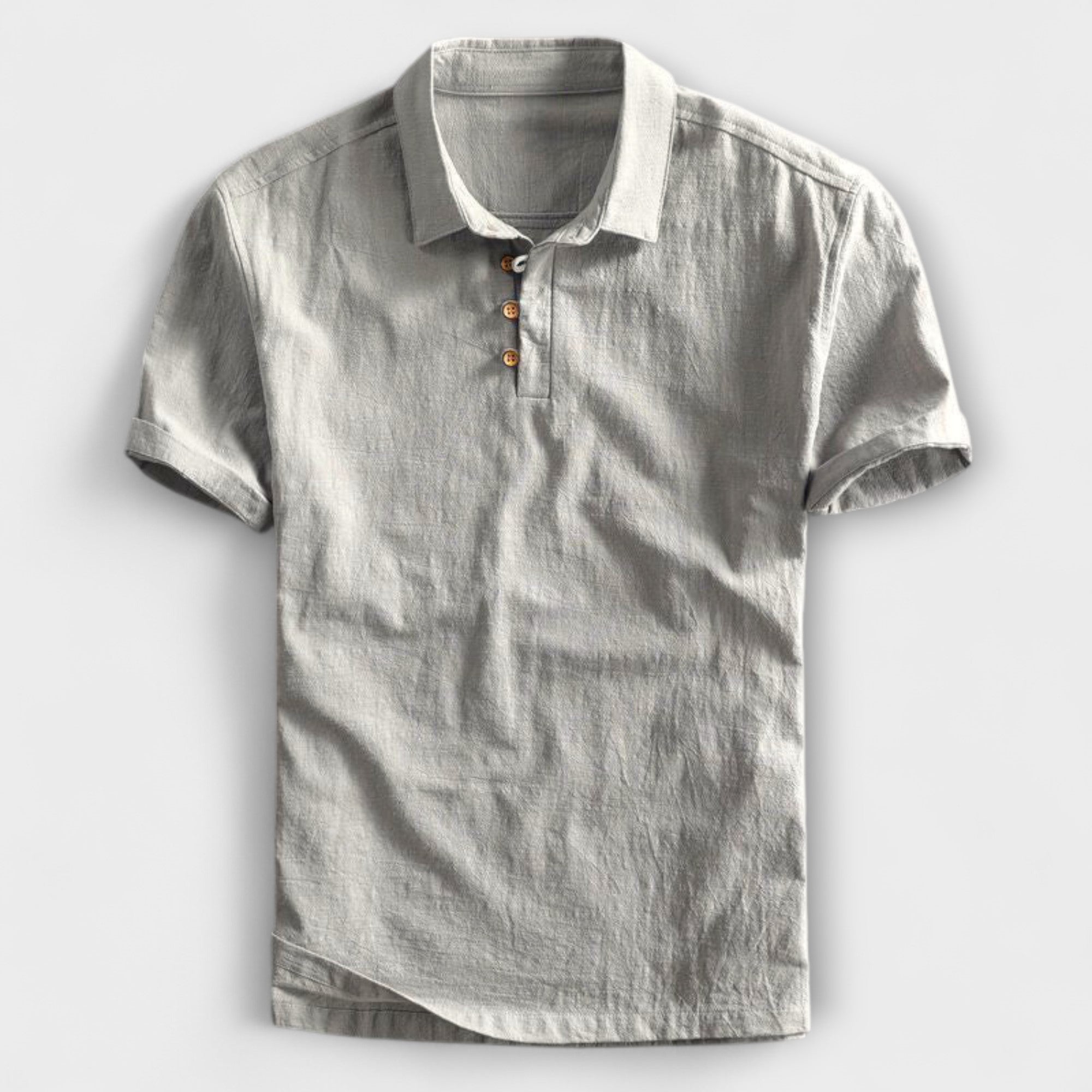 Elden™ | Cotton Linen Polo Shirt