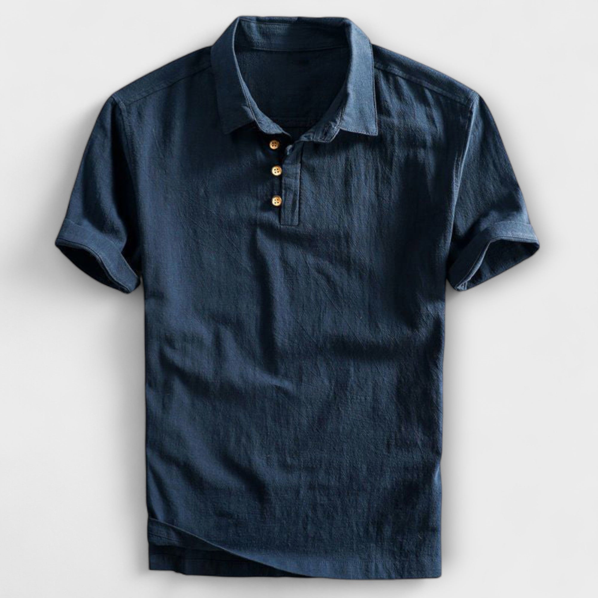 Elden™ | Cotton Linen Polo Shirt