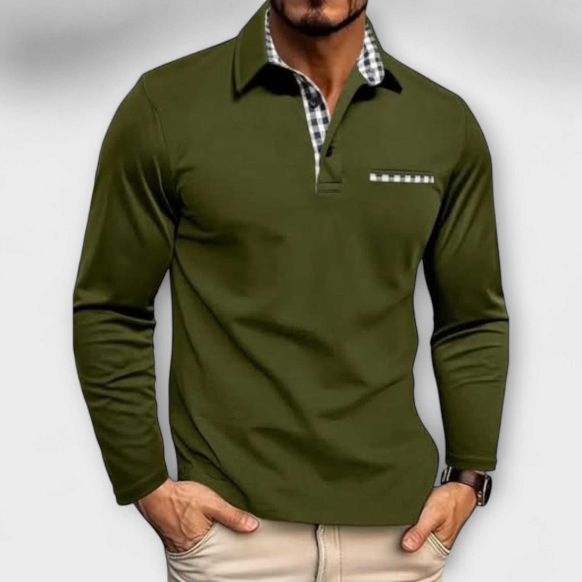 Elden™ | Long Sleeve Polo Shirt