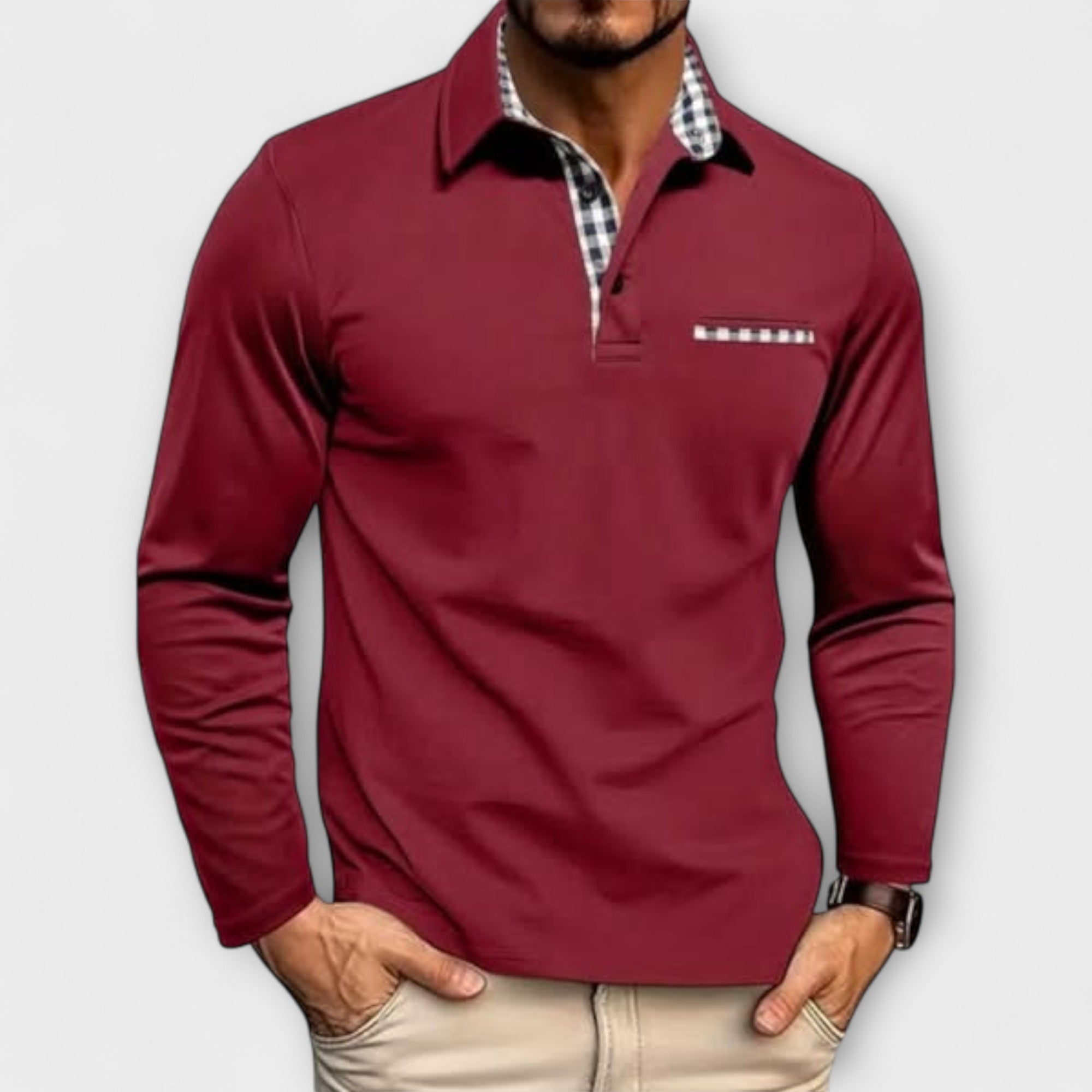 Elden™ | Long Sleeve Polo Shirt