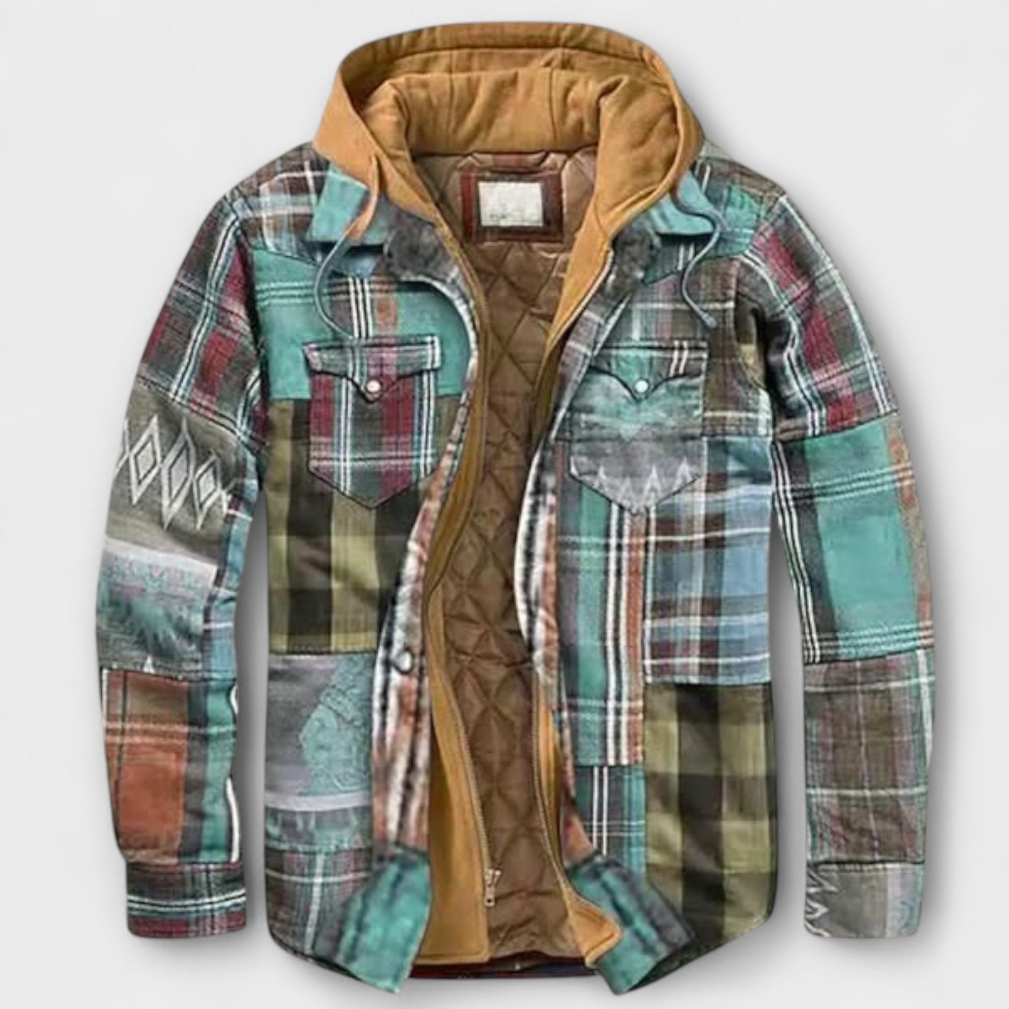 Elden™ | Checkered Patchwork Jacket