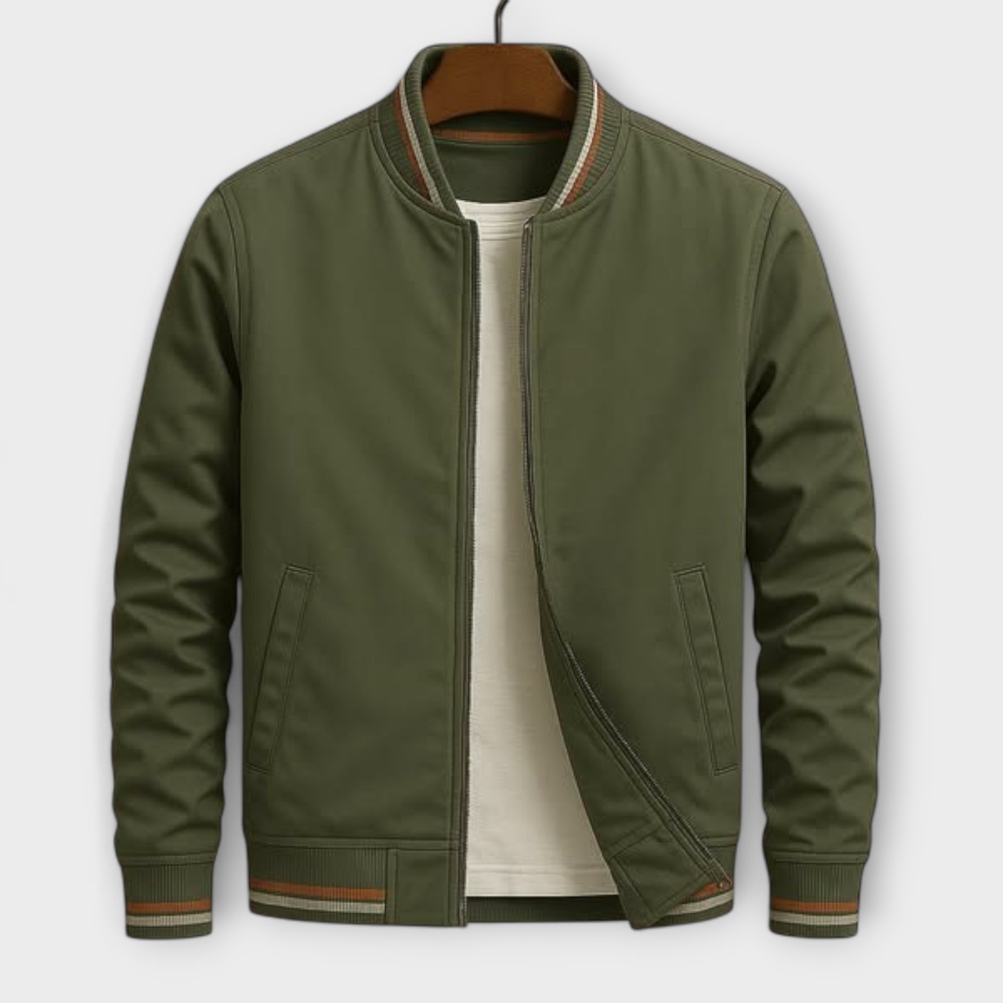 Elden™ | Striped Bomber Jacket