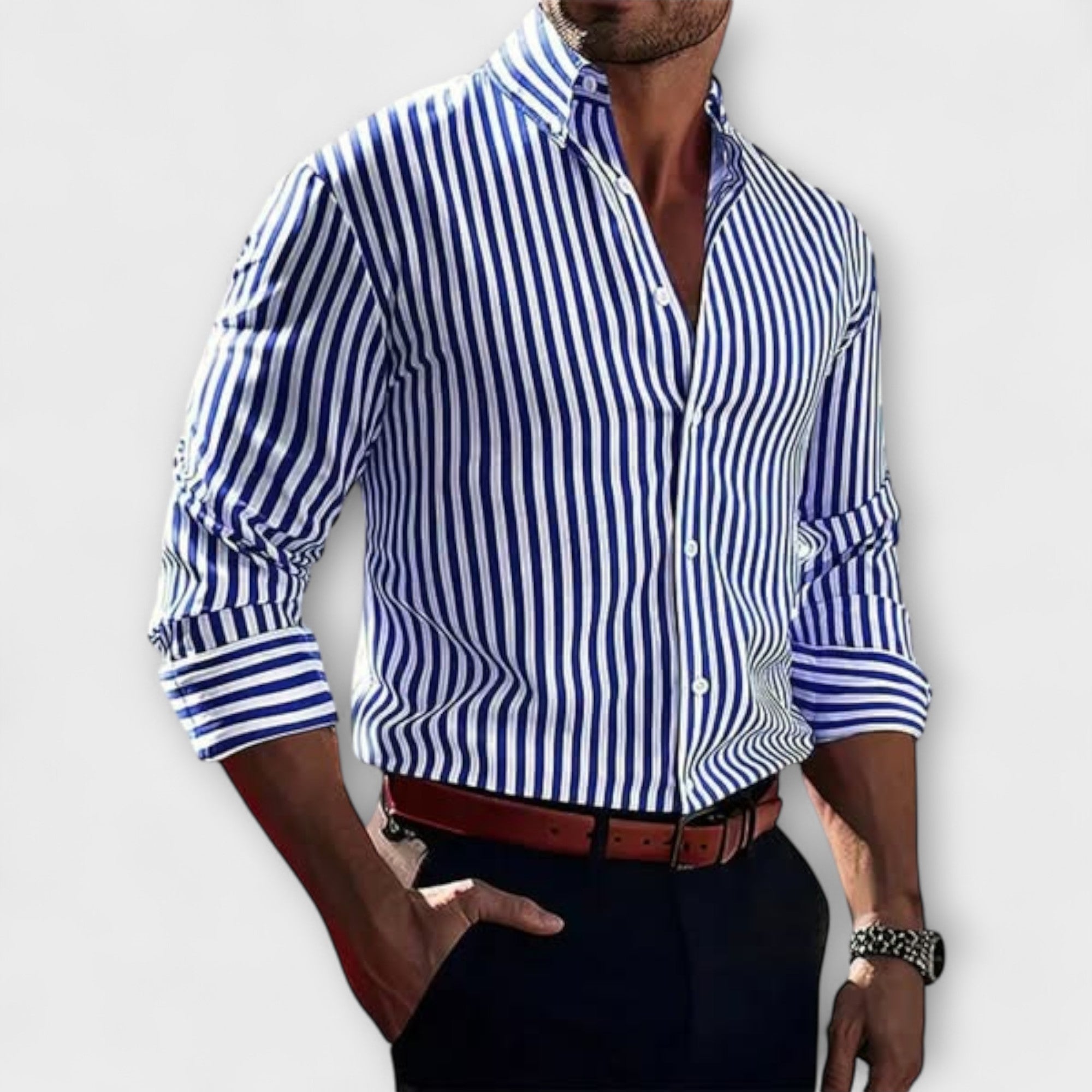 Elden™ | Striped Elegant Shirt