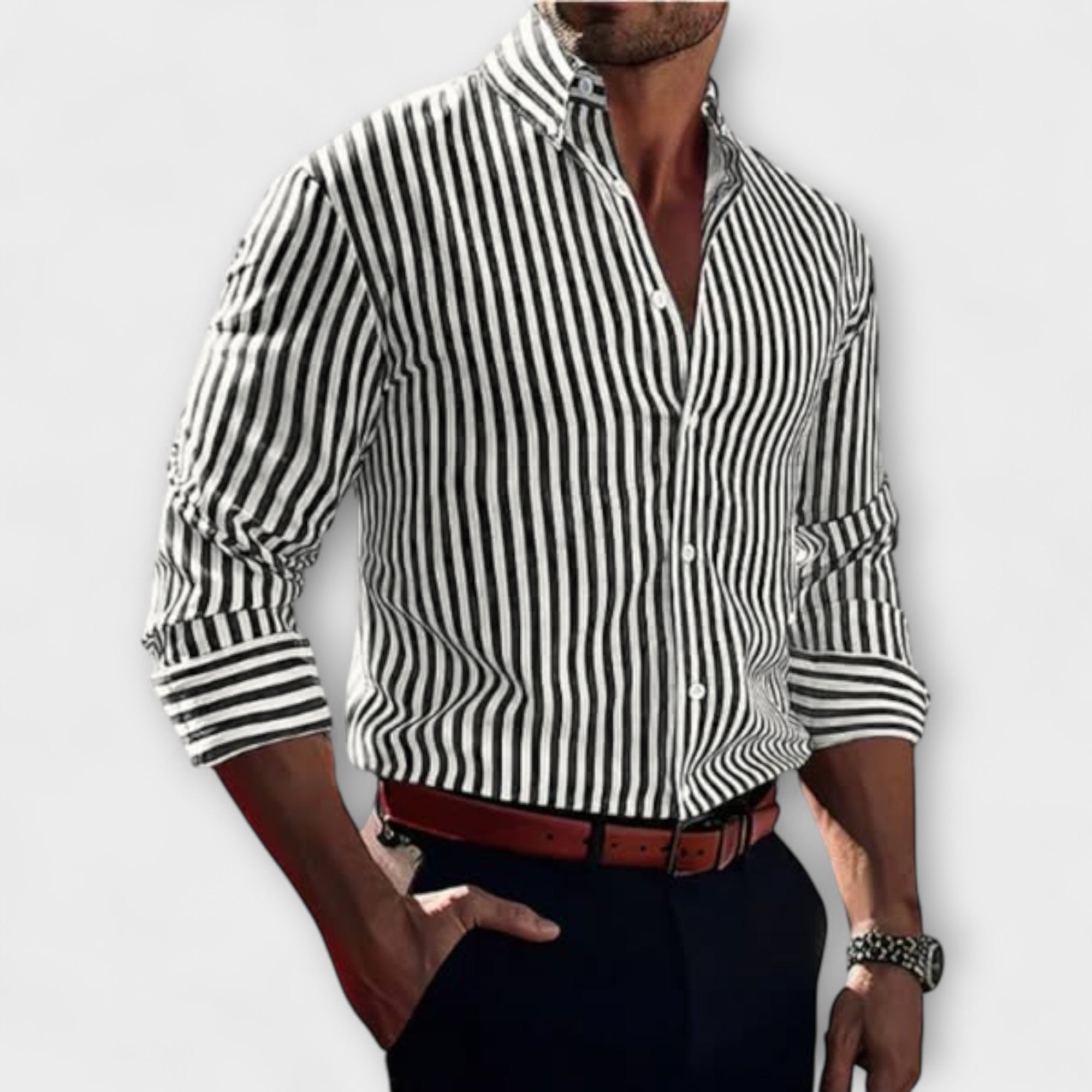 Elden™ | Striped Elegant Shirt