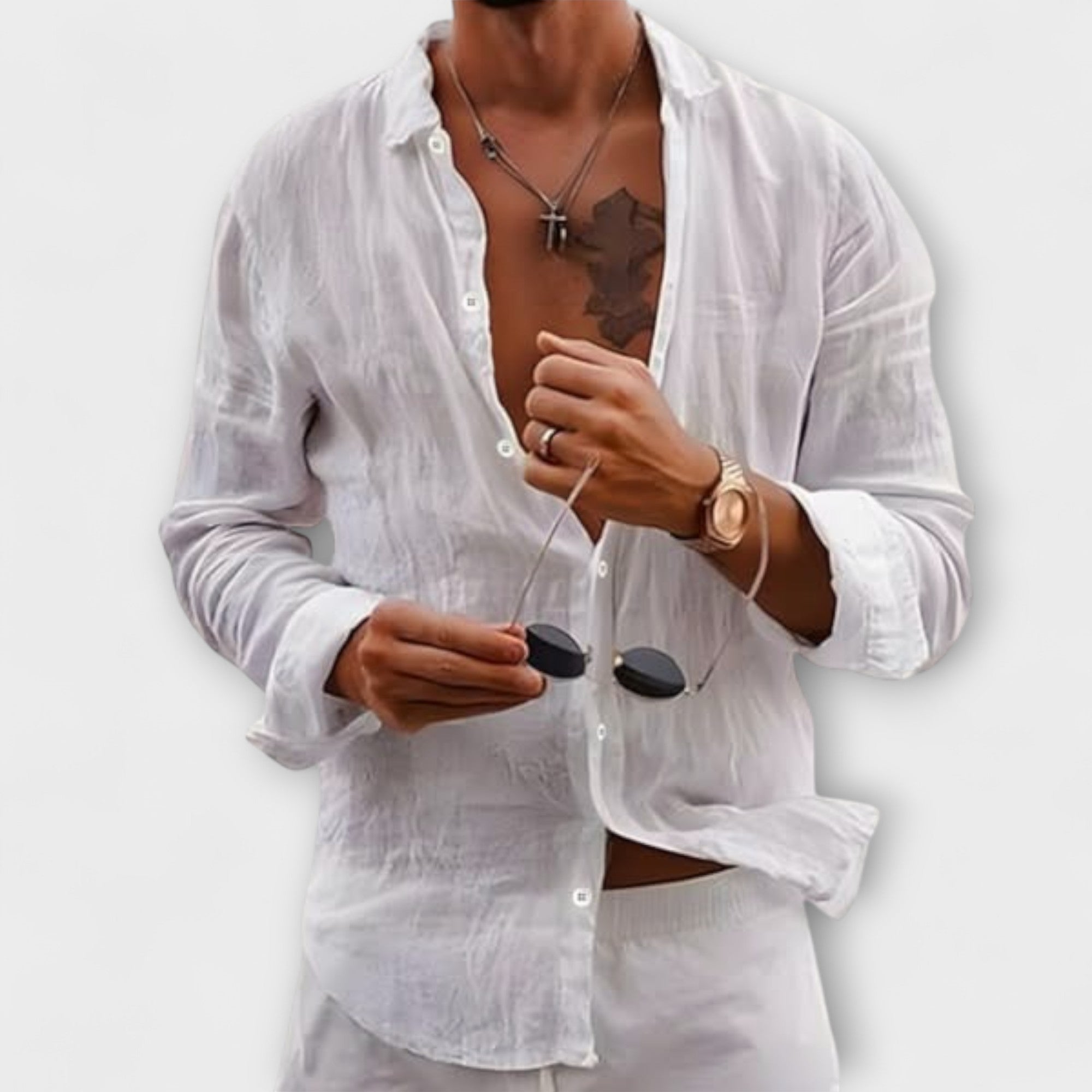 Elden™ | Natural Cotton Summer Shirt