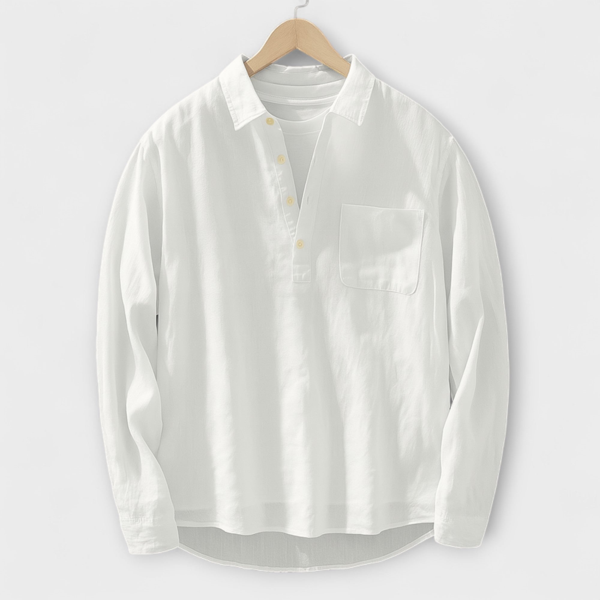 Elden™ | Linen Popover Shirt