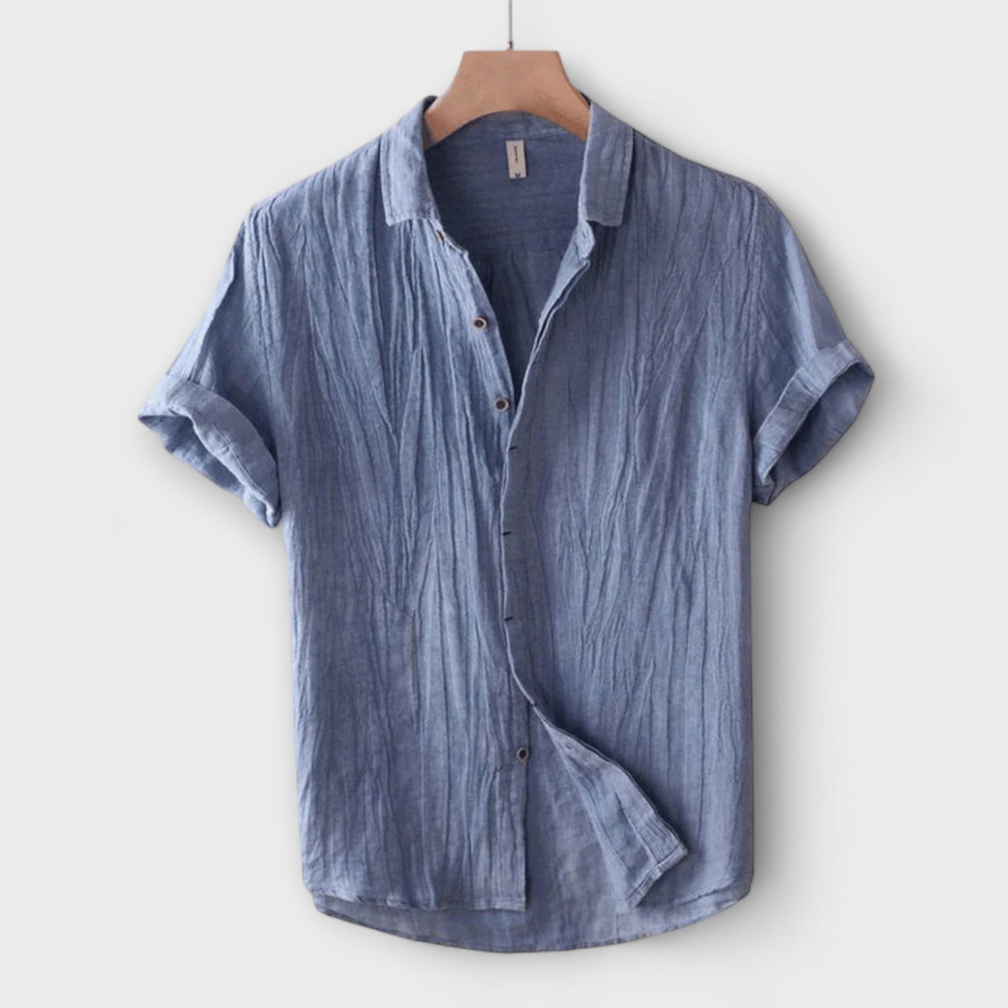 Elden™ | Merlot Linen Shirt