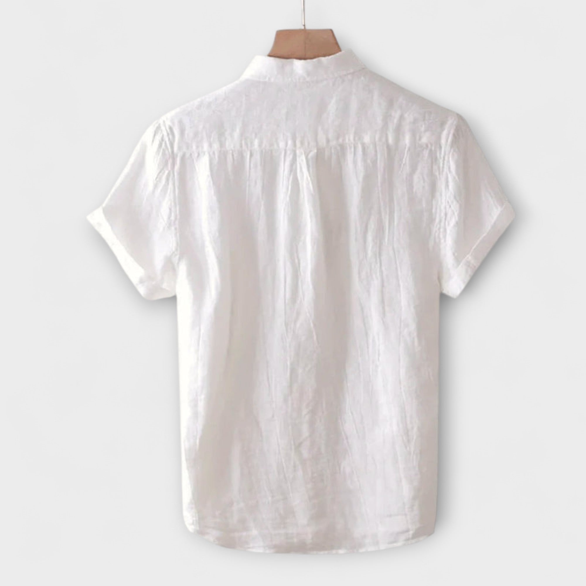 Elden™ | Merlot Linen Shirt