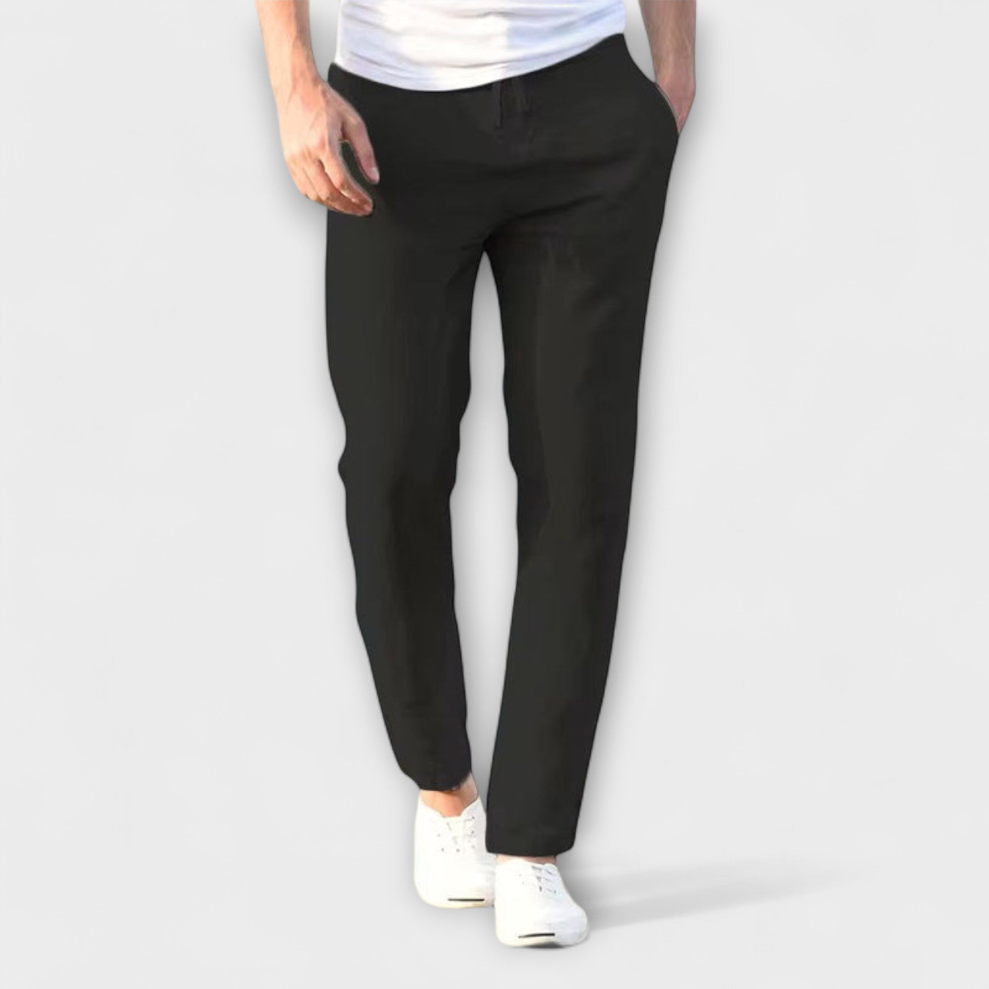 Elden™ | Linen Blend Trousers