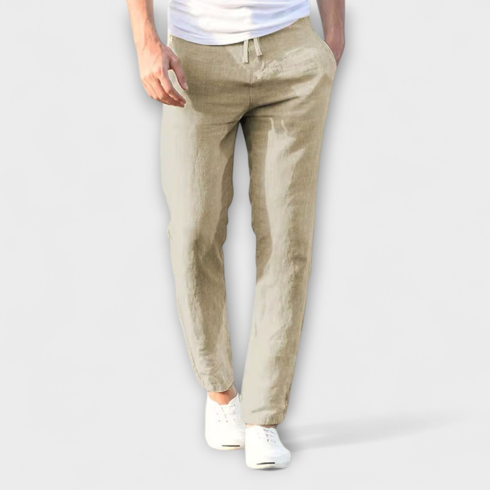 Elden™ | Linen Blend Trousers
