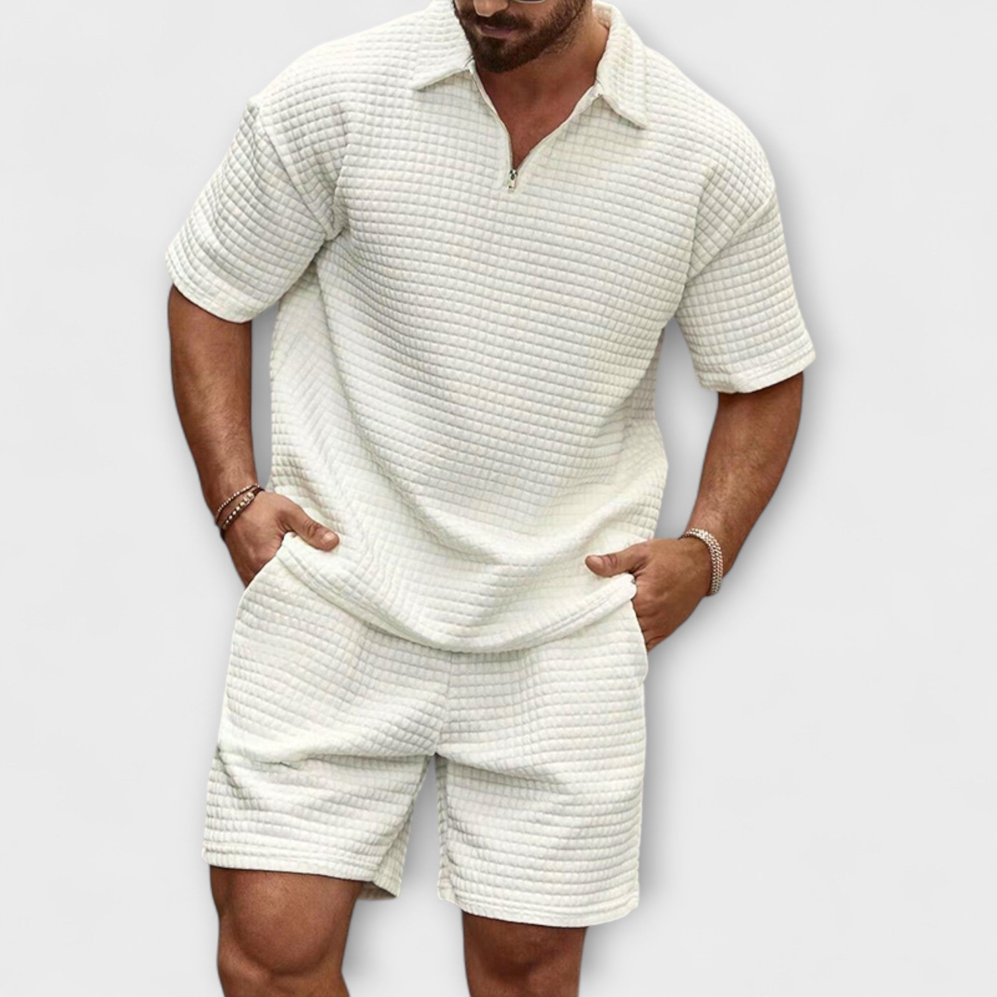 Elden™ | Waffle Knit Set