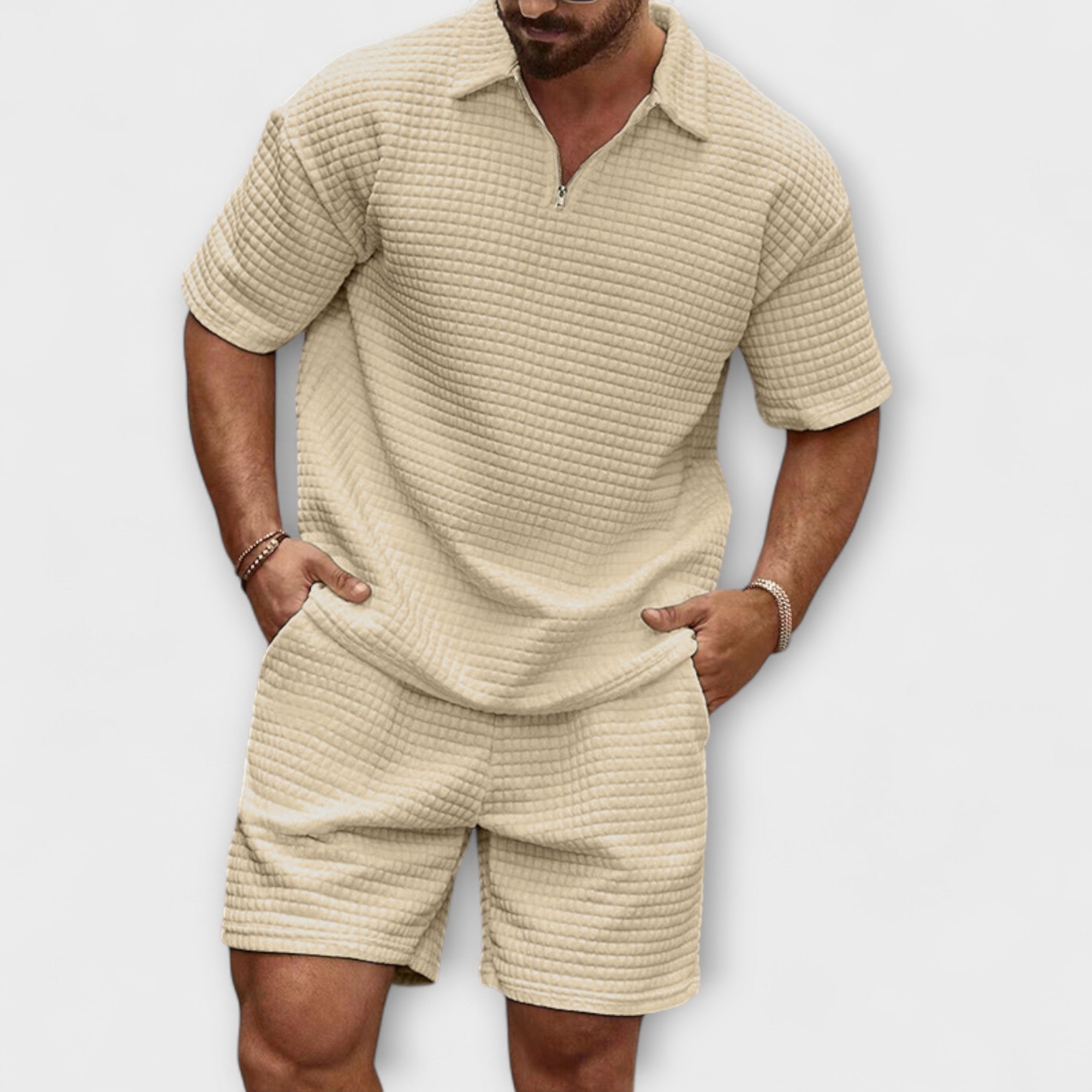 Elden™ | Waffle Knit Set