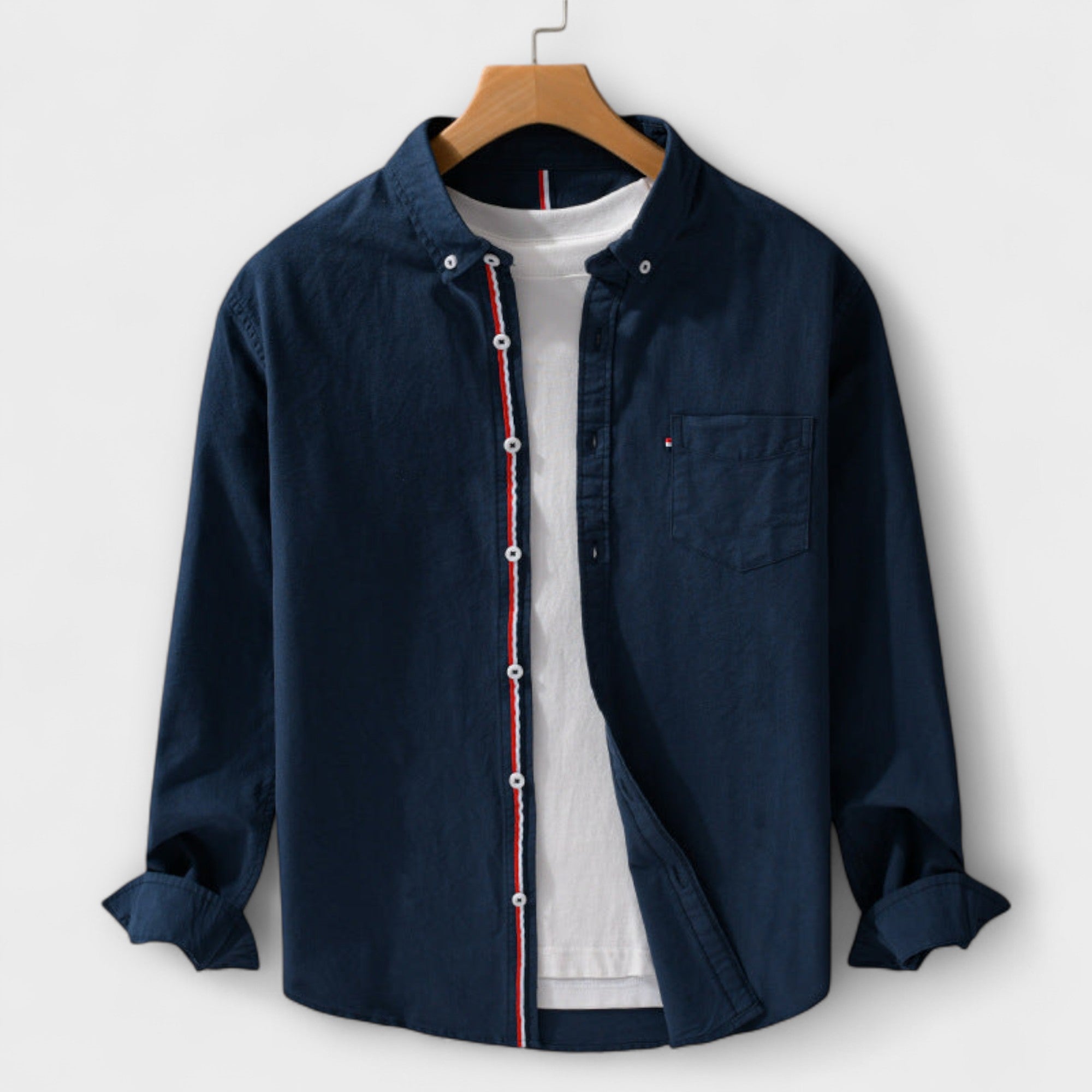 Elden™ | Striped Linen Shirt