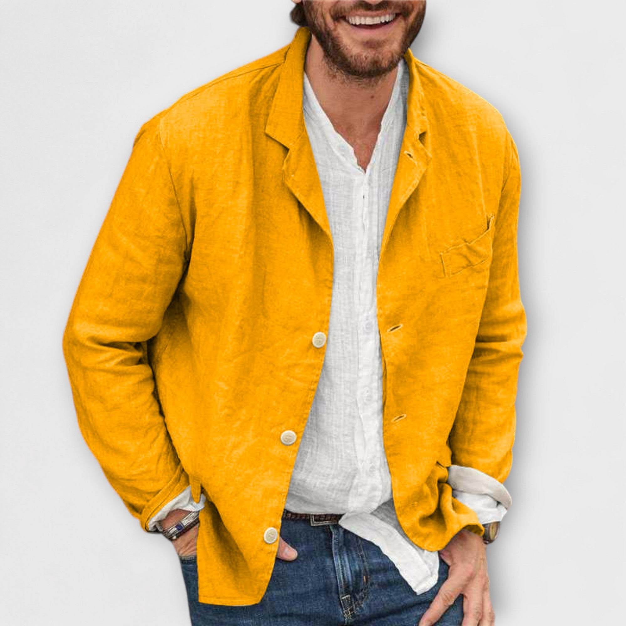 Elden™ | Lightweight Linen Jacket
