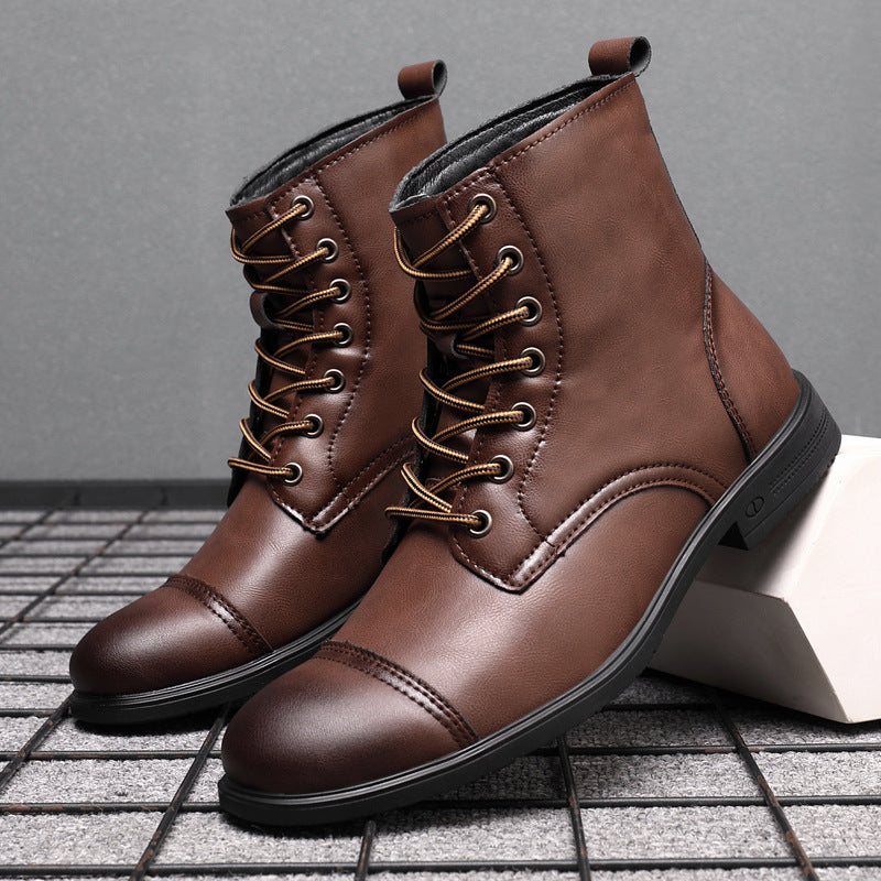 Elden™ | Faux Leather Boots