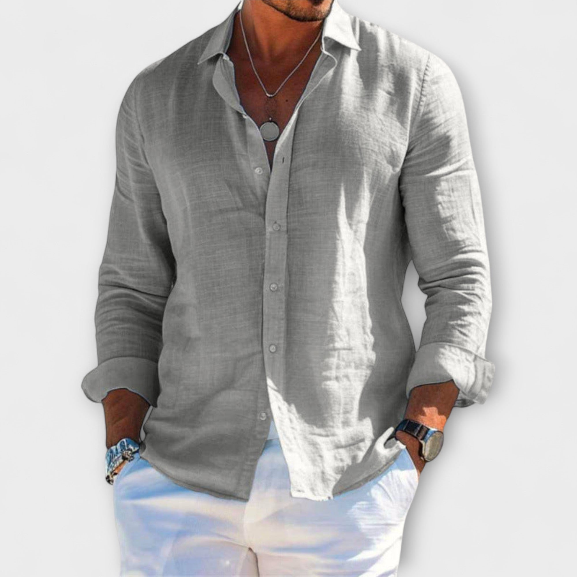 Elden™ | Elegant Long-Sleeve Shirt