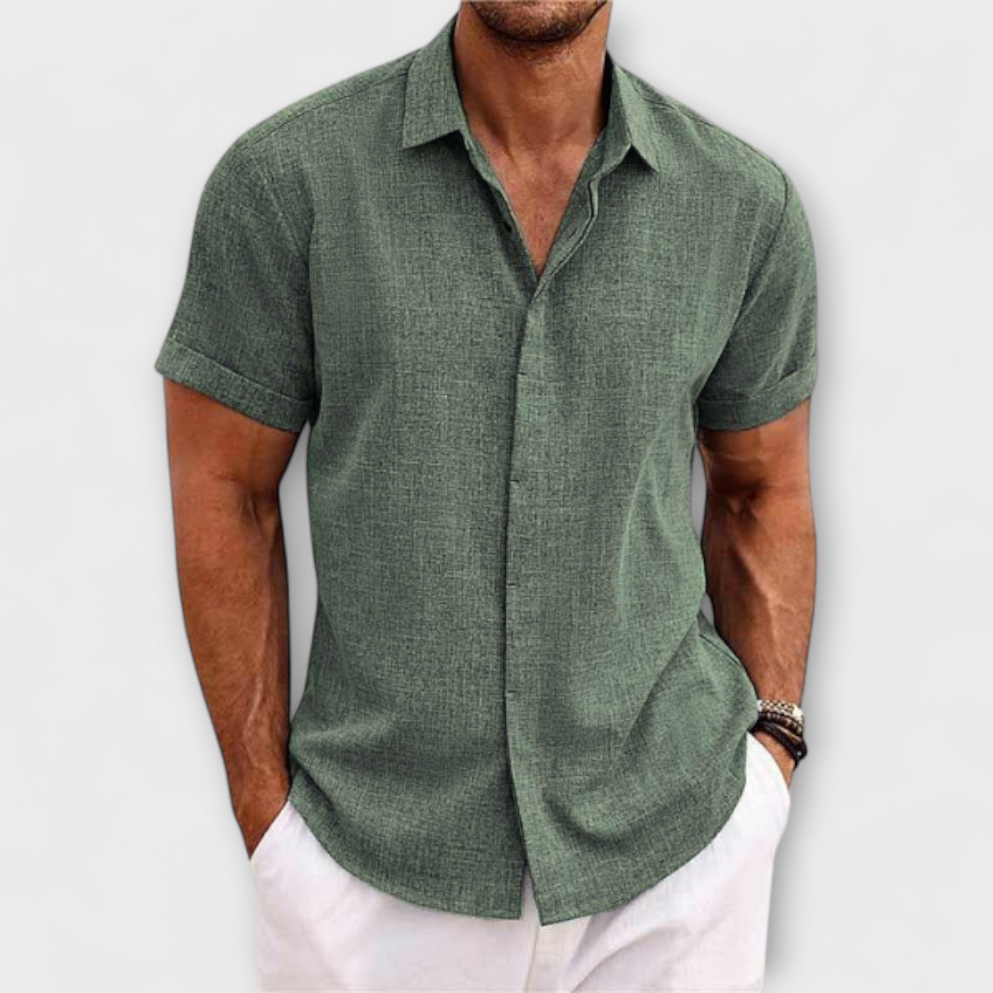 Elden™ | Linen Classic Shirt