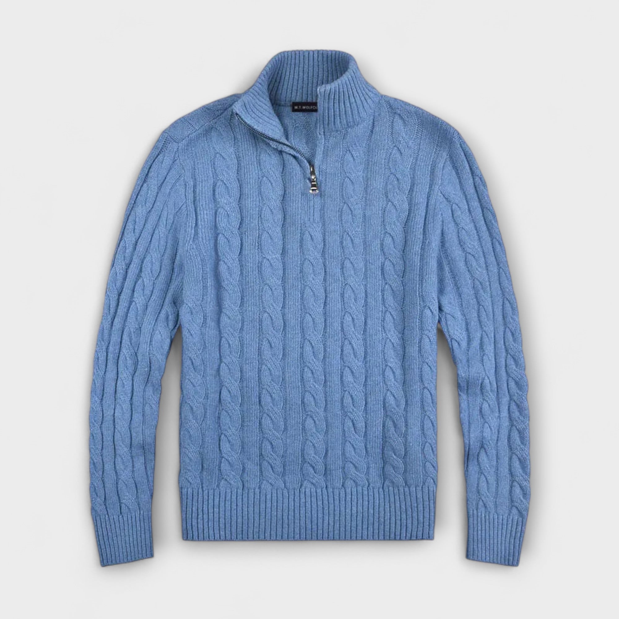 Elden™ | Elegant Demi-Zip Jumper