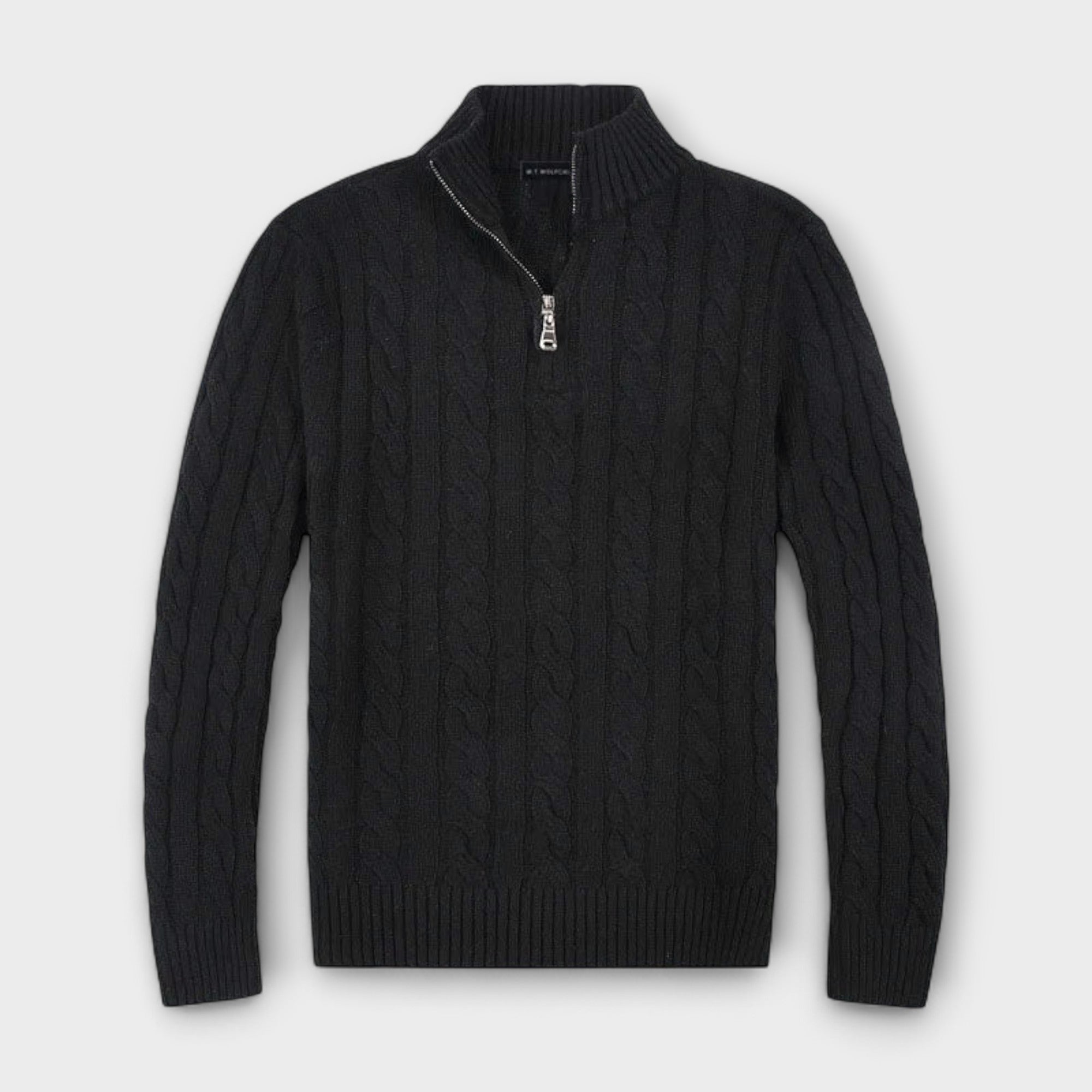 Elden™ | Elegant Demi-Zip Jumper