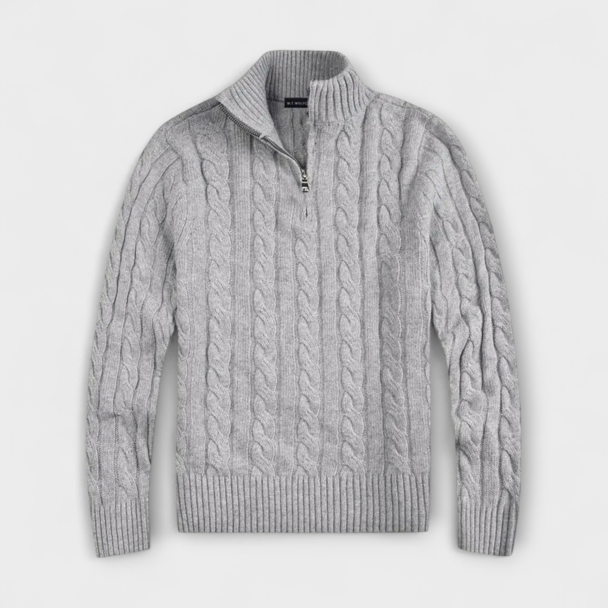 Elden™ | Elegant Demi-Zip Jumper