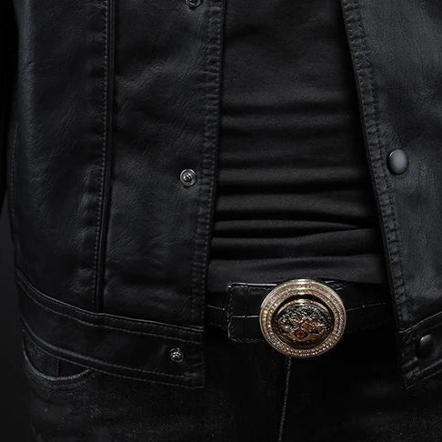 Elden™ | Modern Leather Jacket