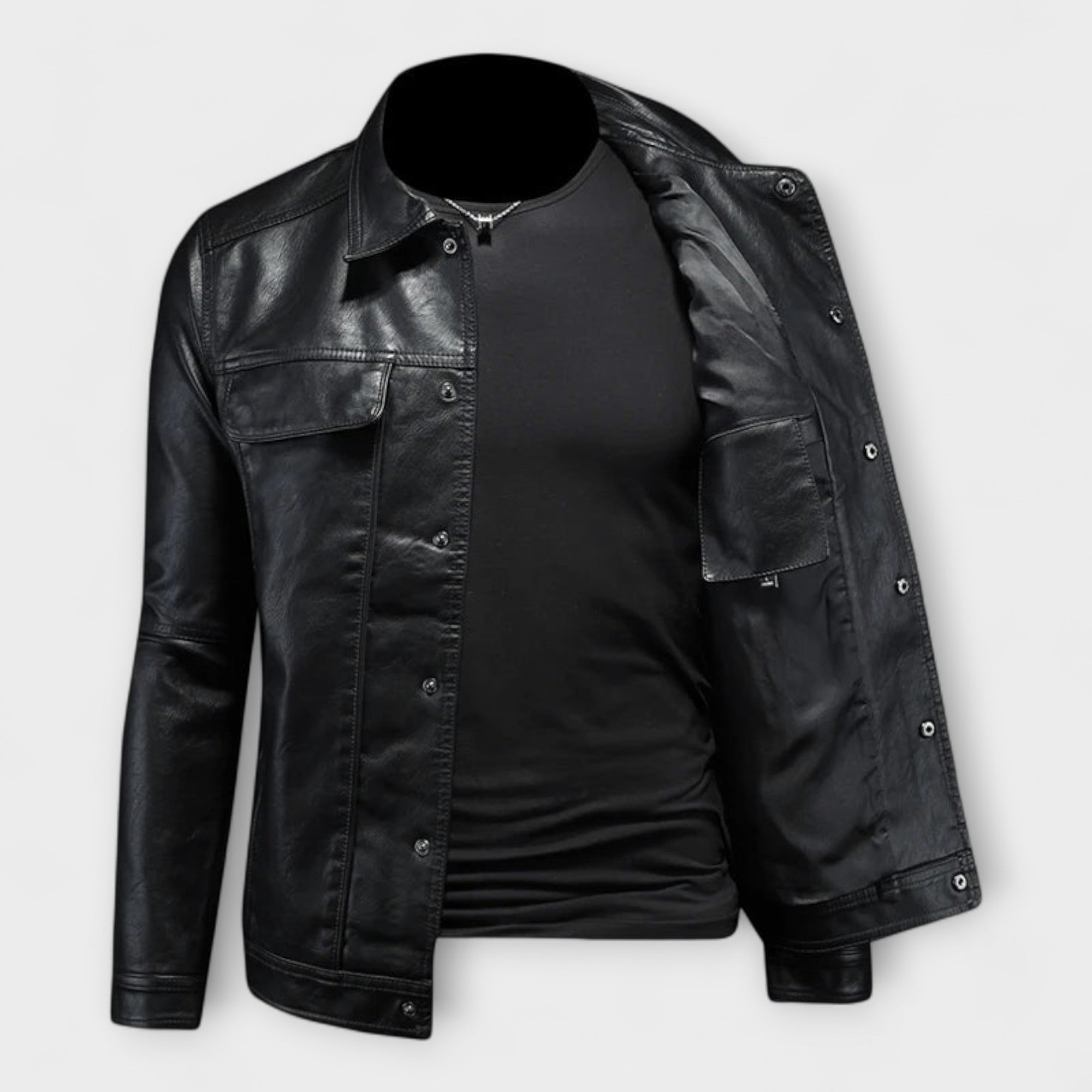 Elden™ | Modern Leather Jacket