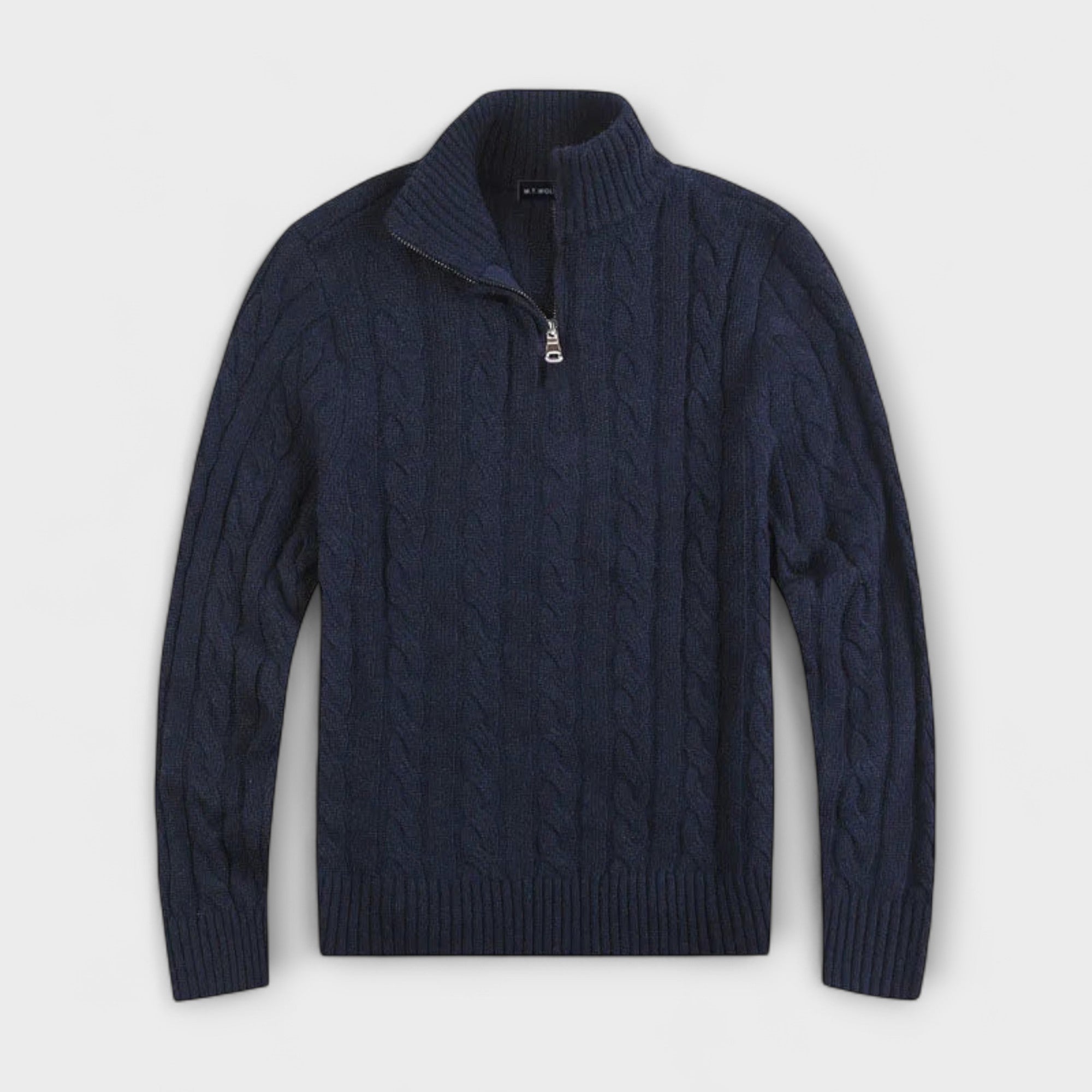 Elden™ | Elegant Demi-Zip Jumper