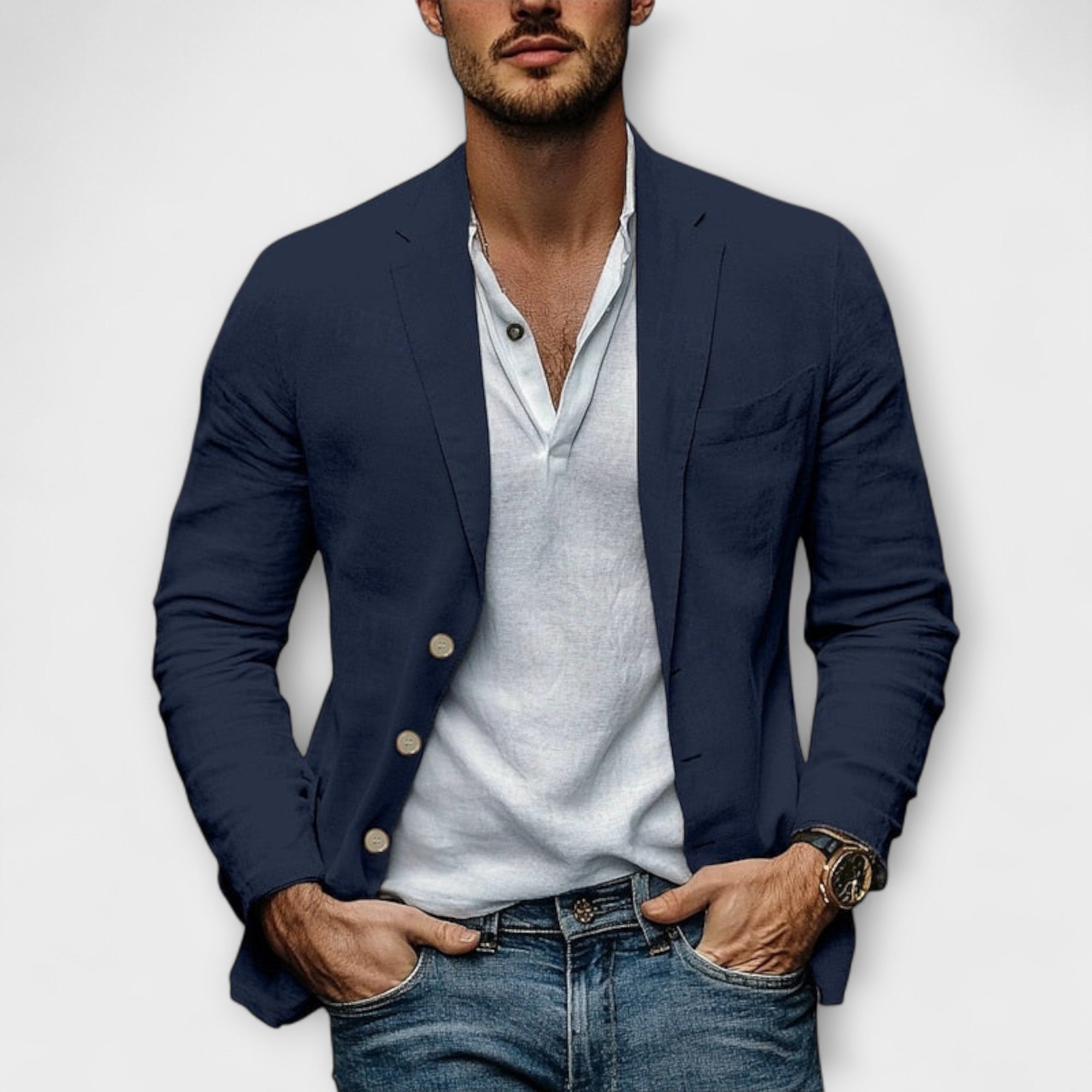 Elden™ | Linen Lightweight Jacket