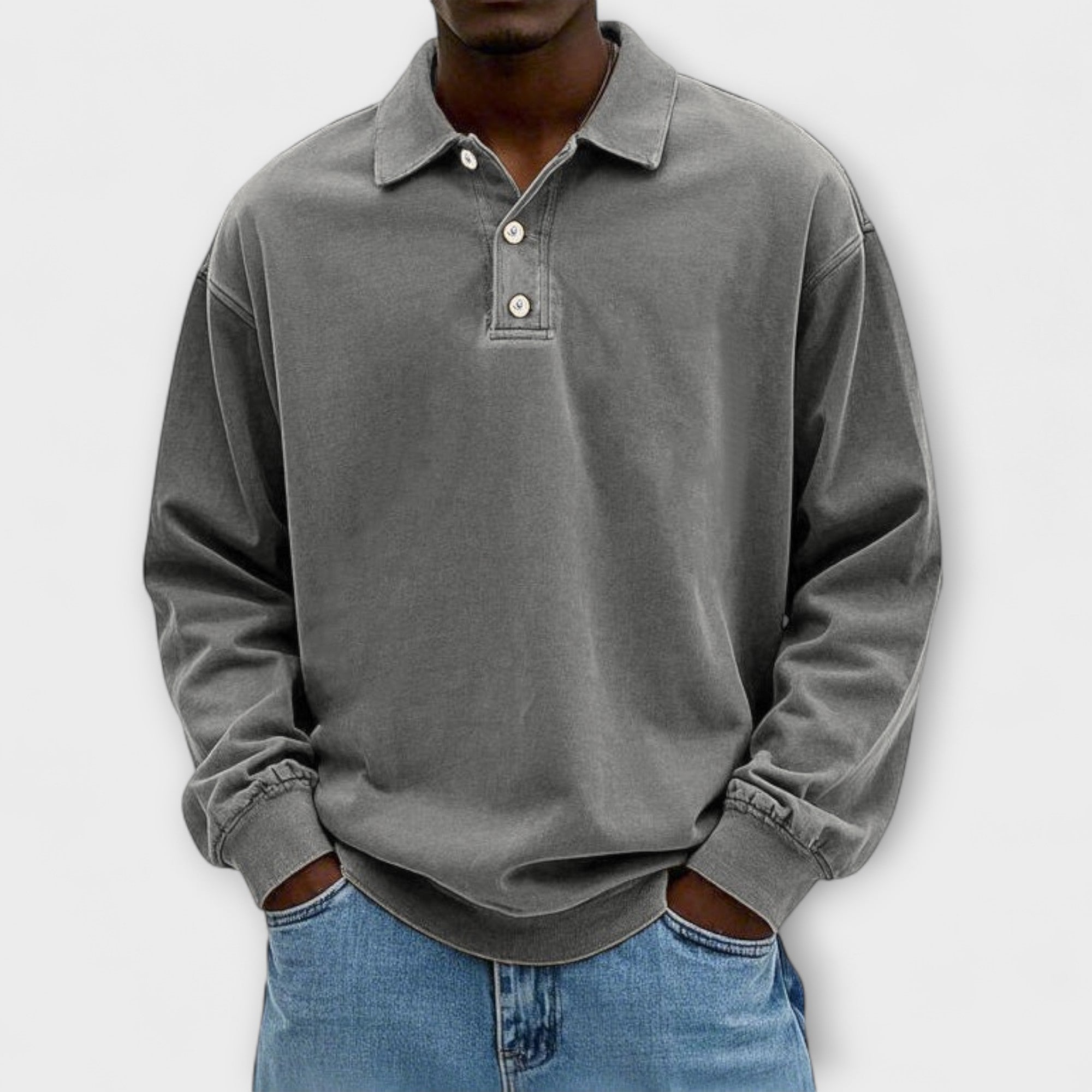 Elden™ | Vintage Cotton Long Sleeve Shirt