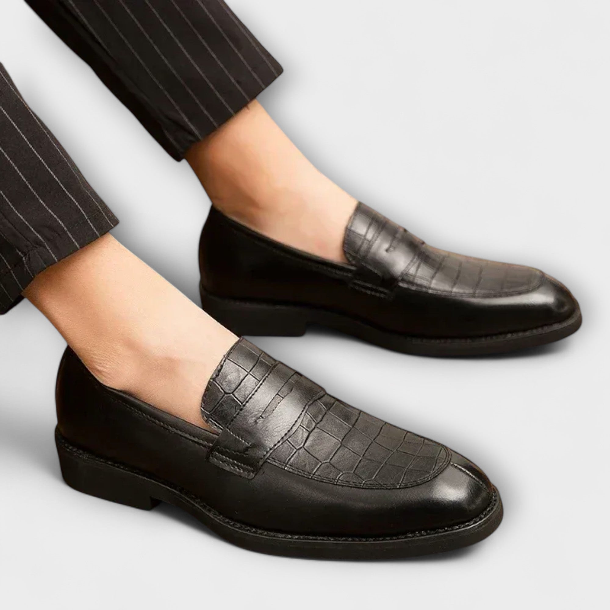 Elden™ | Crocodile Loafers