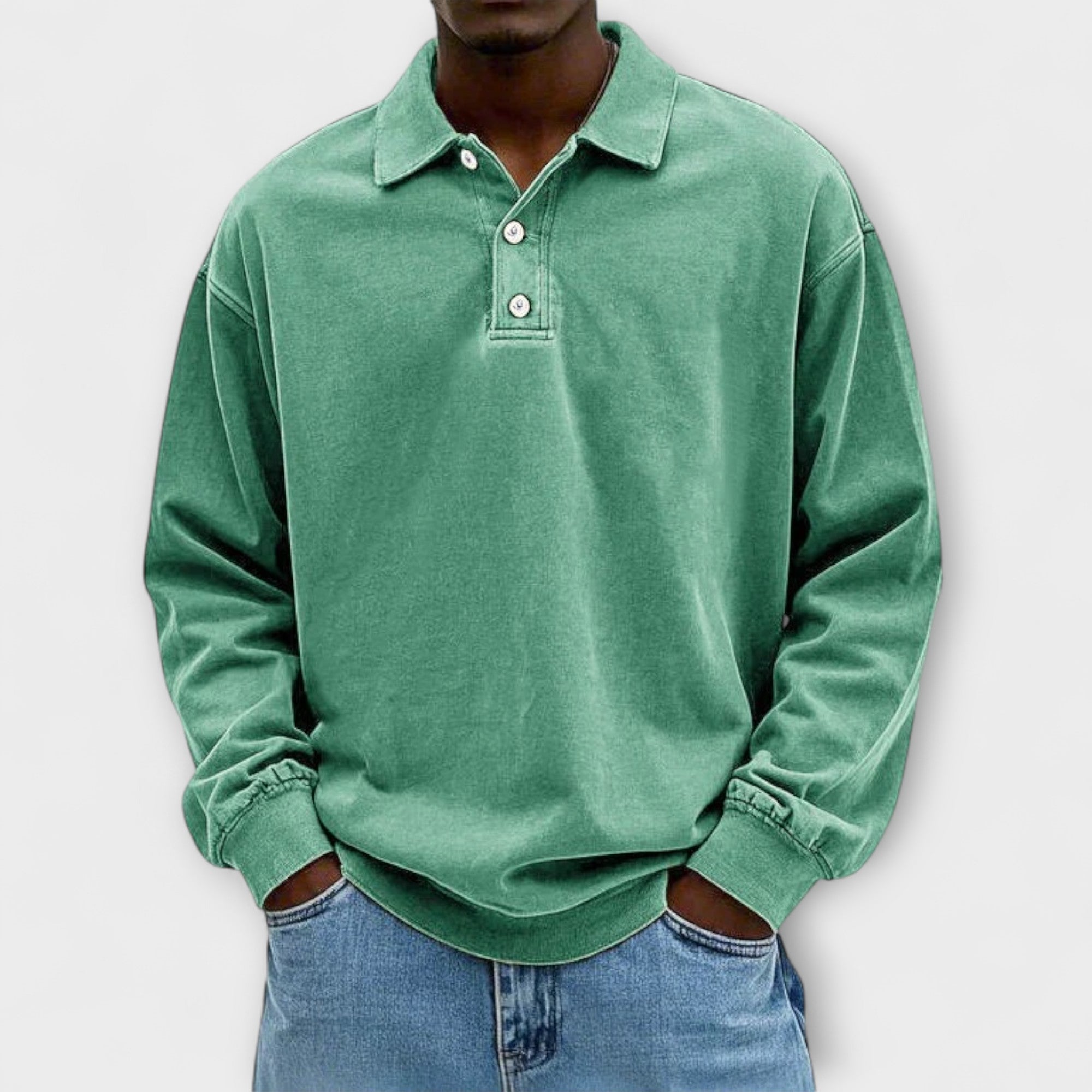 Elden™ | Vintage Cotton Long Sleeve Shirt