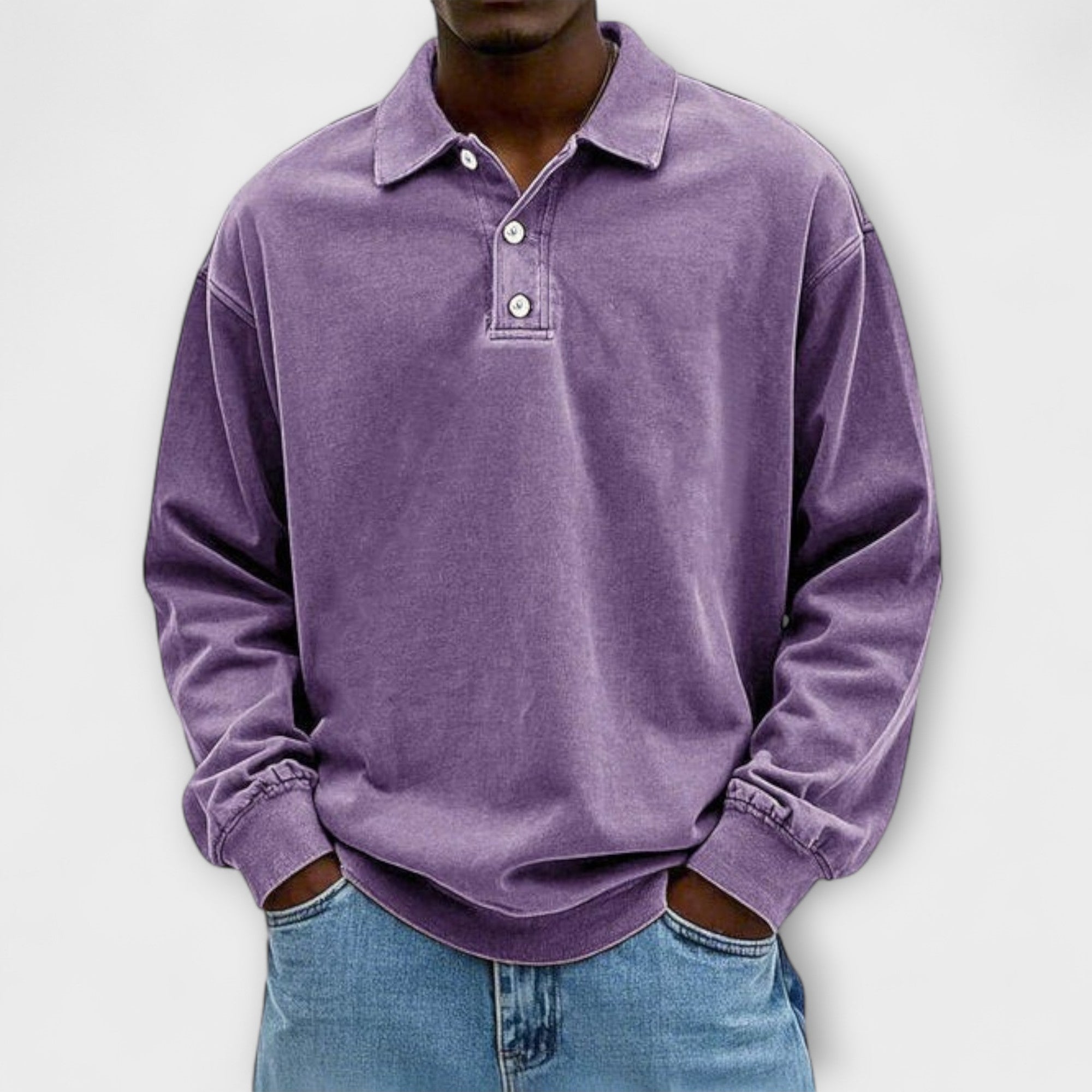 Elden™ | Vintage Cotton Long Sleeve Shirt