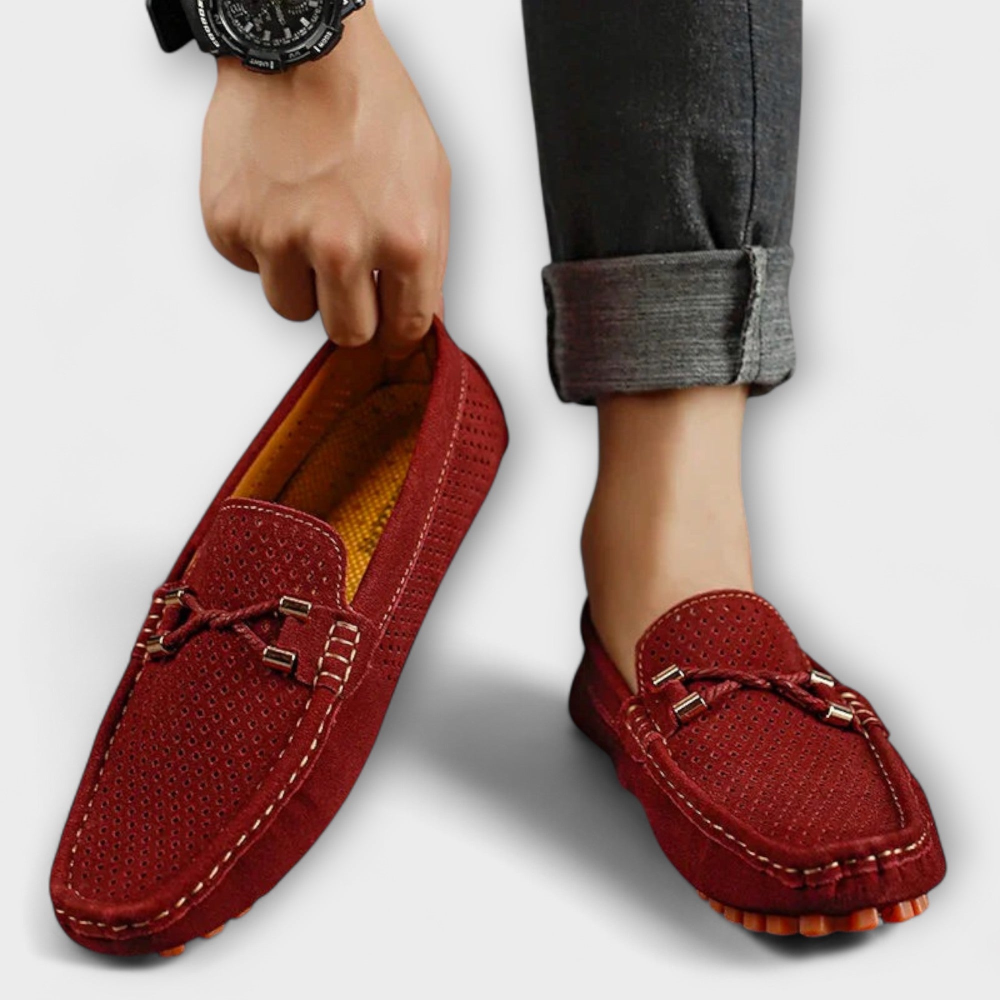 Elden™ | Breathable Leather Loafers