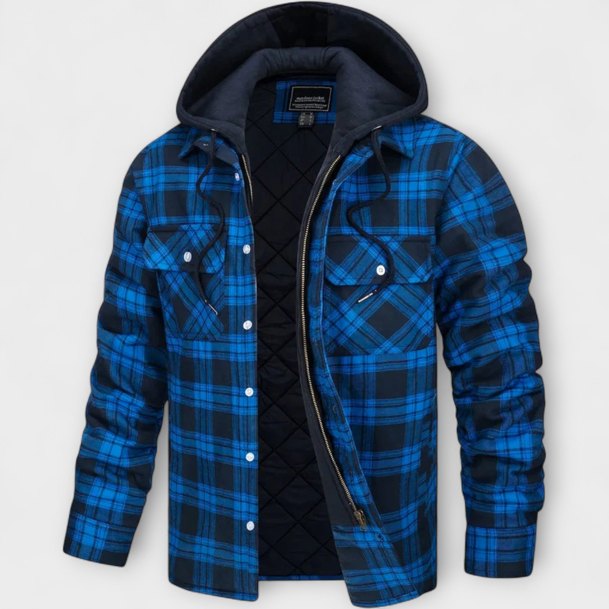 Elden™ | Classic Check Hooded Jacket