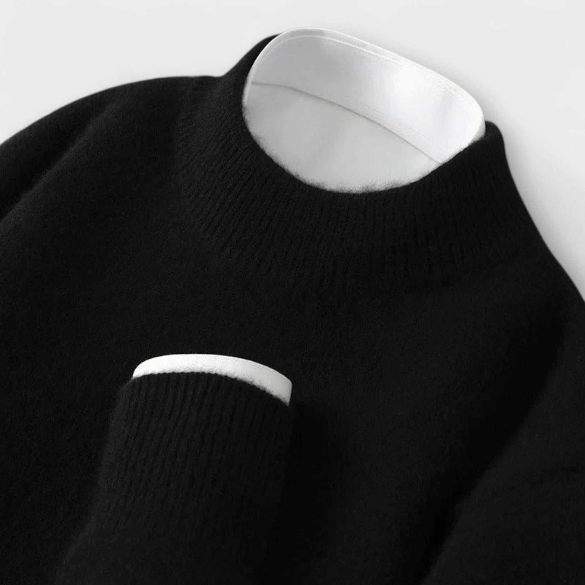 Elden™ | Cashmere Mock-Neck Sweater