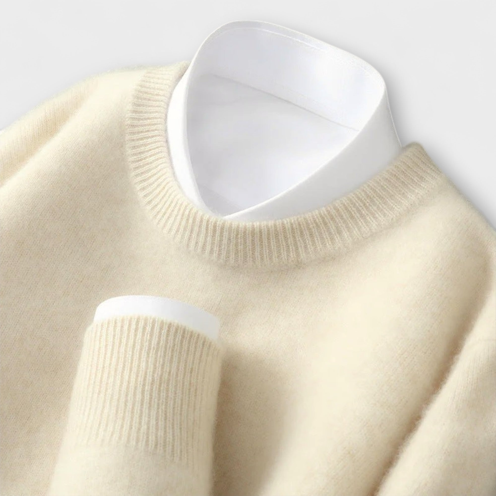 Elden™ | Cashmere Mock-Neck Sweater