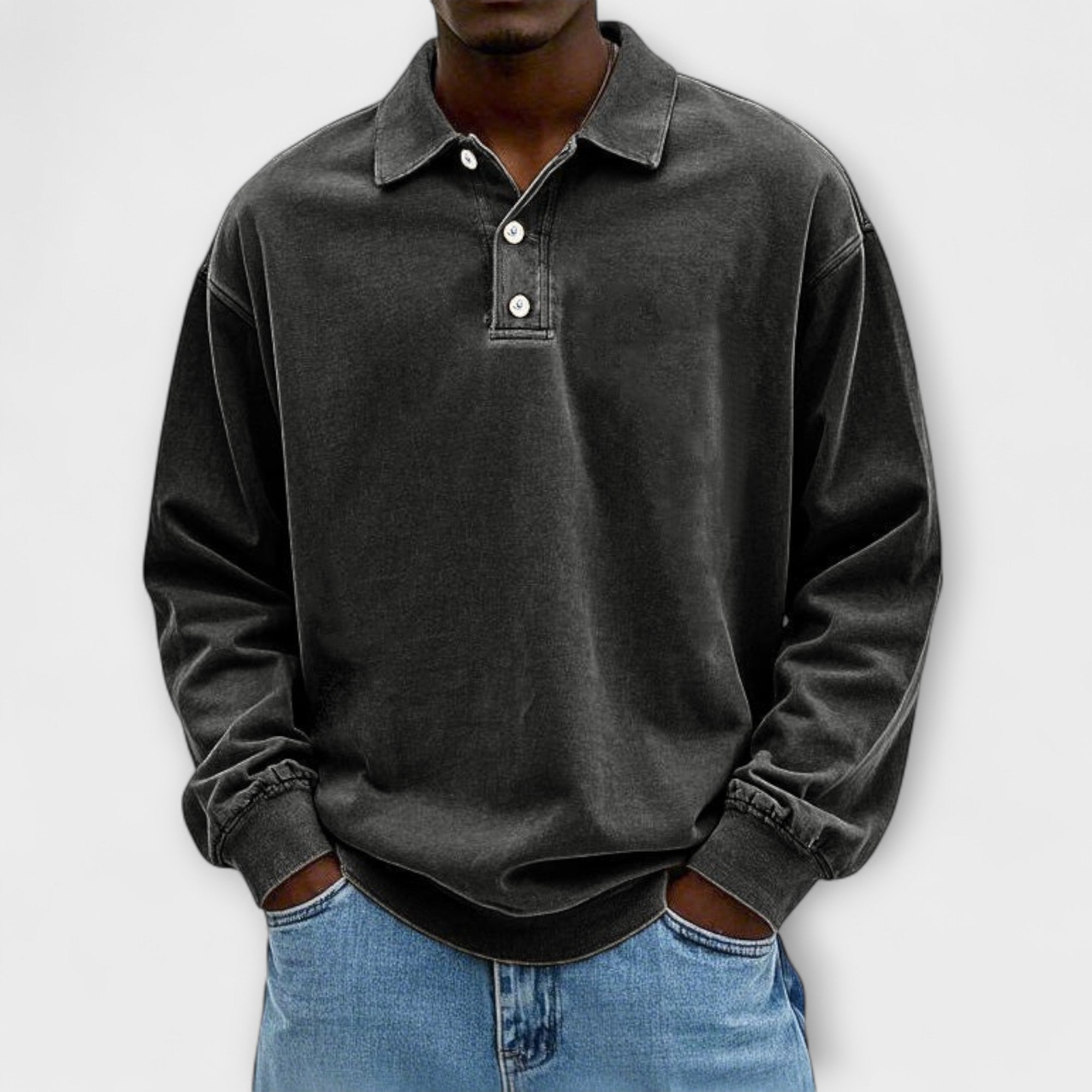 Elden™ | Vintage Cotton Long Sleeve Shirt